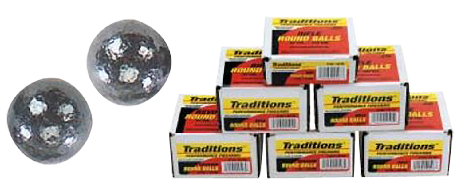 Traditions A1241 Rifle  50 Cal Lead Ball 177 GR 20