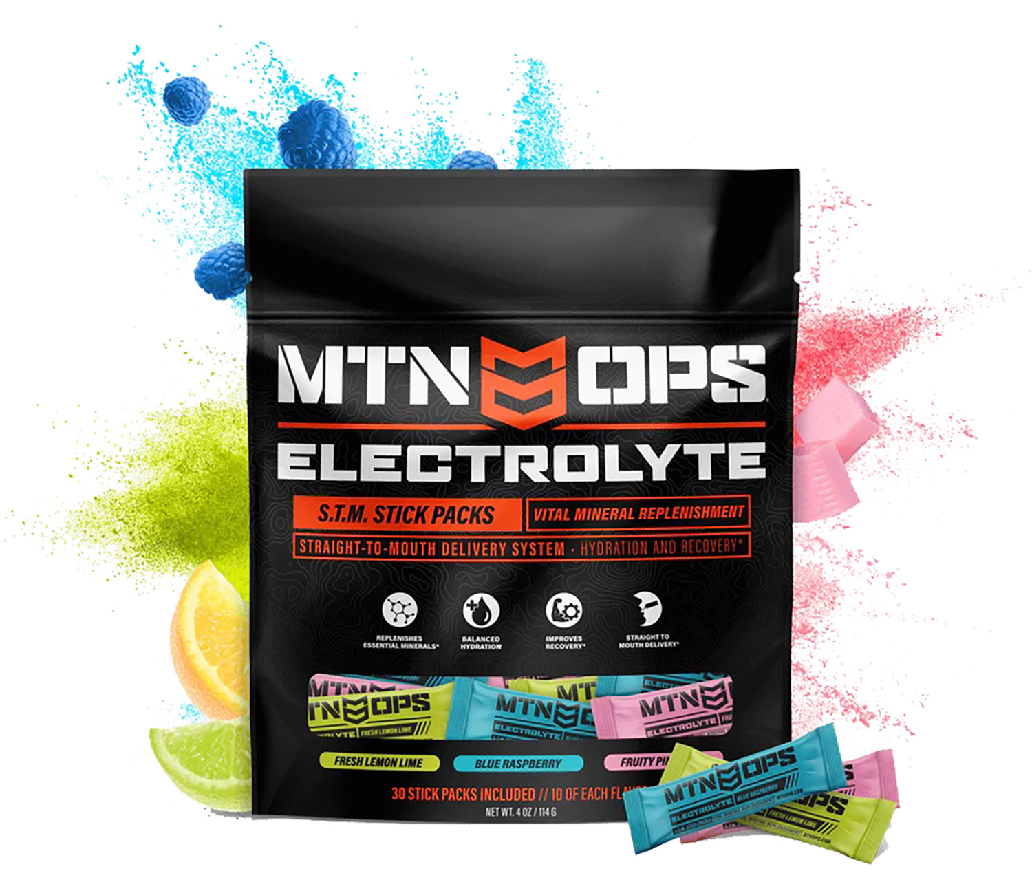 MTNOPS 2126010230  ELECTROLYTES STM STK PKS   30PK | 645312433810