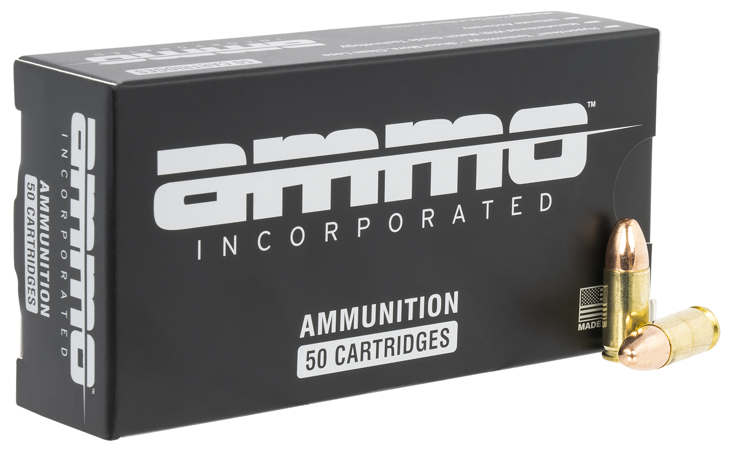 Ammo Inc 9124TMCA50 Signature  9mm Luger 124 gr Total Metal Case (TMC) 50 Per Box/20 Cs