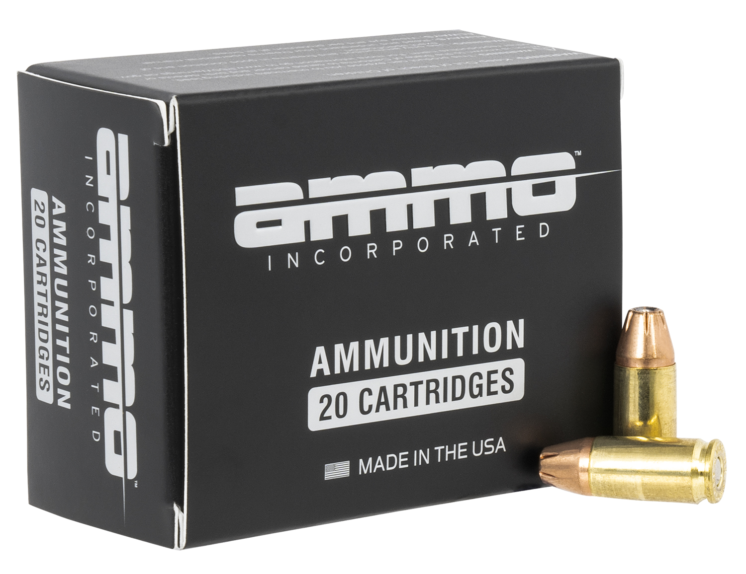 Ammo Inc 9124JHPA20 Signature  9mm Luger 124 gr Jacketed Hollow Point (JHP) 20 Per Box/10 Cs