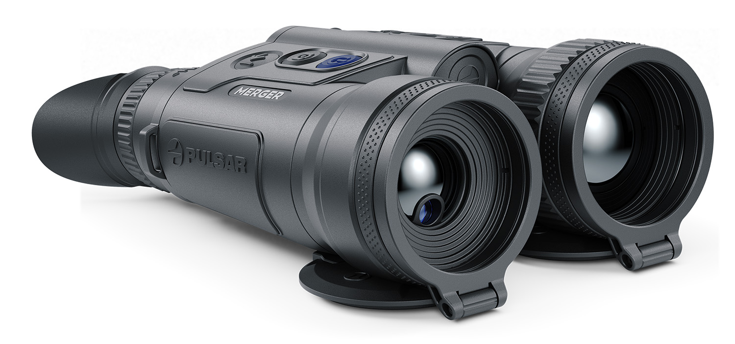 Pulsar PL77465 Merger LRF XP50 Thermal Binocular Black 2.5-20x 50mm 640x480 Resolution Features Laser Rangefinder