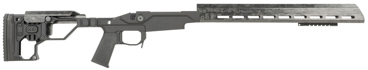 Christensen Arms 8100000101 Modern Precision Rifle Chassis Black for Rem 700 Short Action