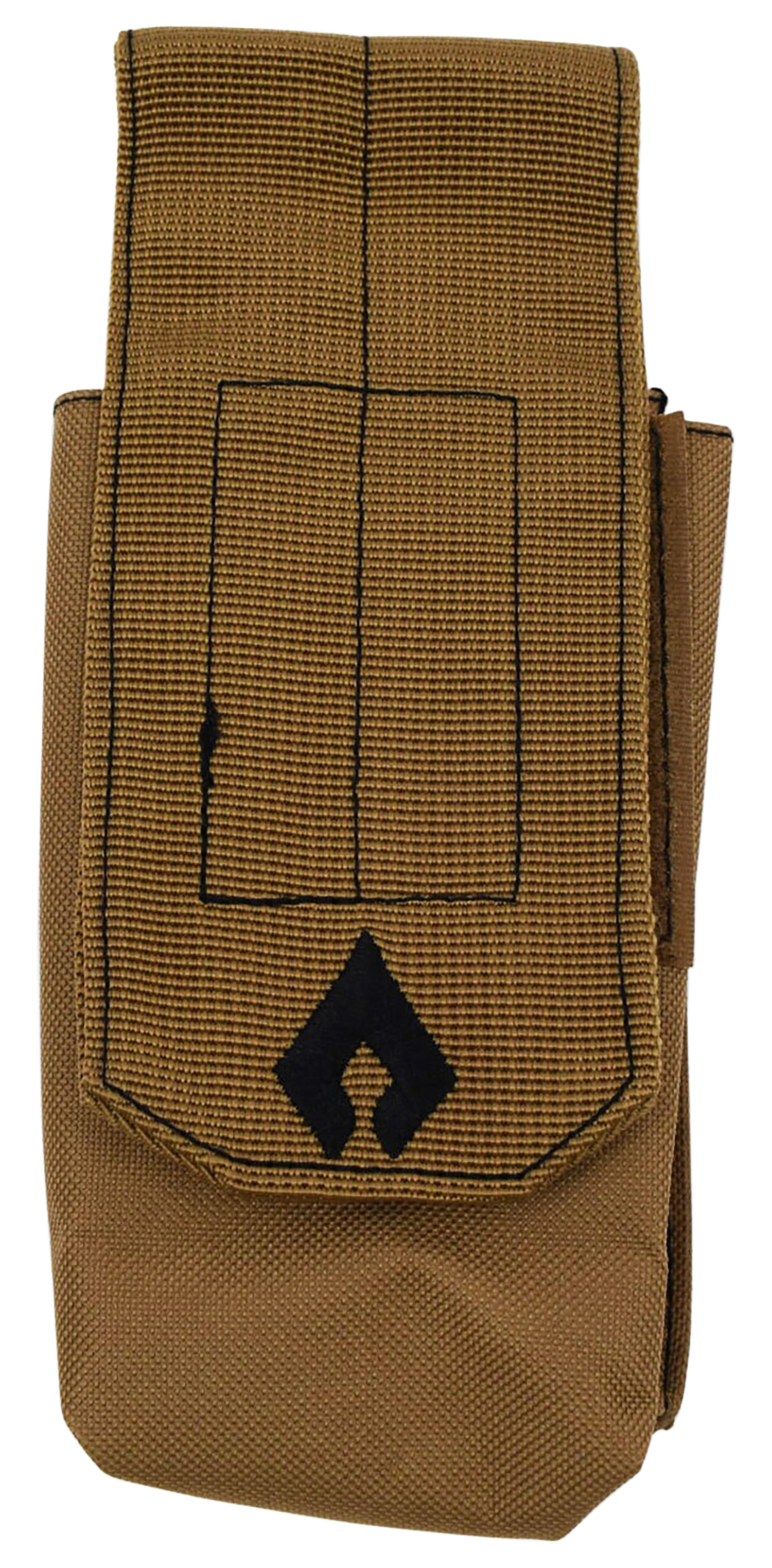 Advance Warrior Solutions ARSMPTN Single Mag Pouch Rifle Tan MOLLE