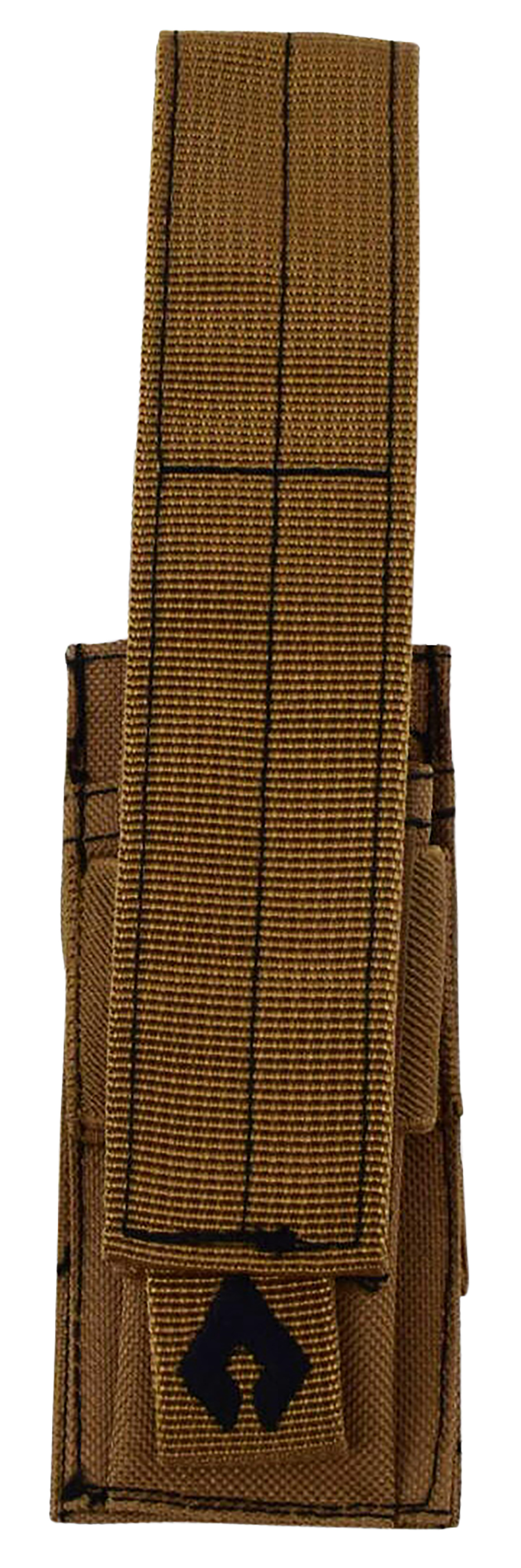 Advance Warrior Solutions PSMPTN Single Mag Pouch Pistol Tan 600D PVC Polyester MOLLE