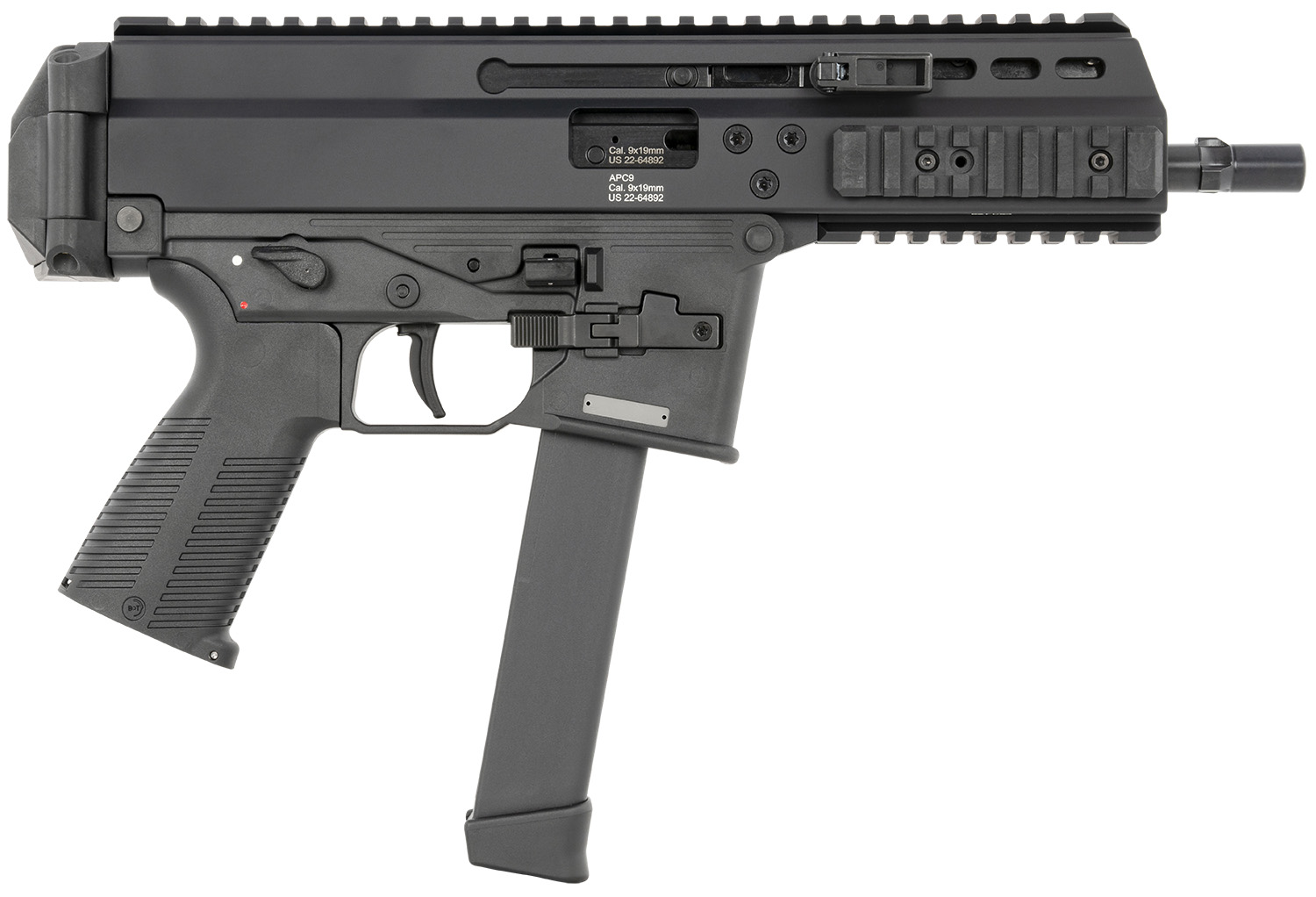 B&T Firearms 36039G APC9 Pro  9mm Luger 33+1 6.80