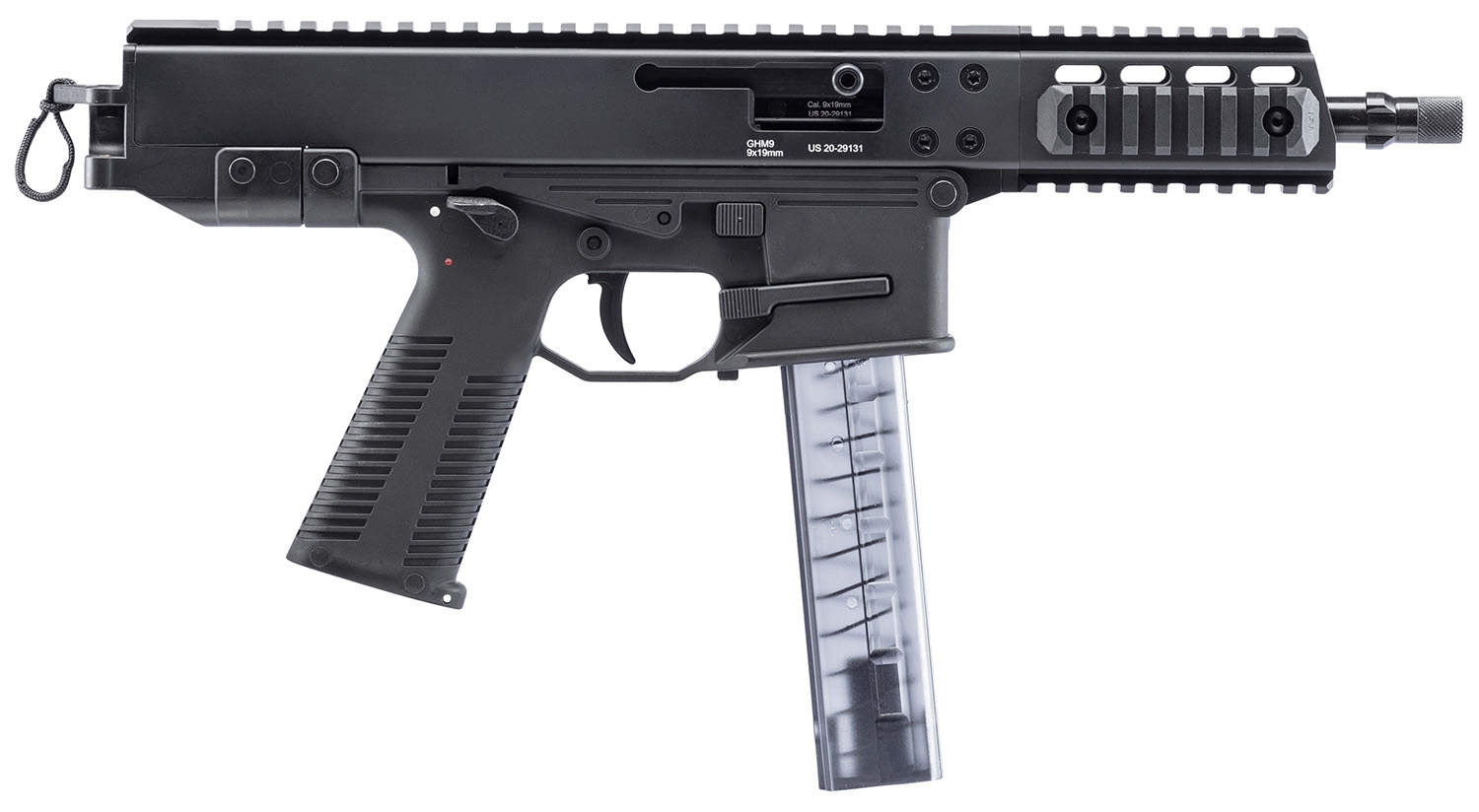 B&T Firearms 4500022 GHM9  9mm Luger 30+1 6.90