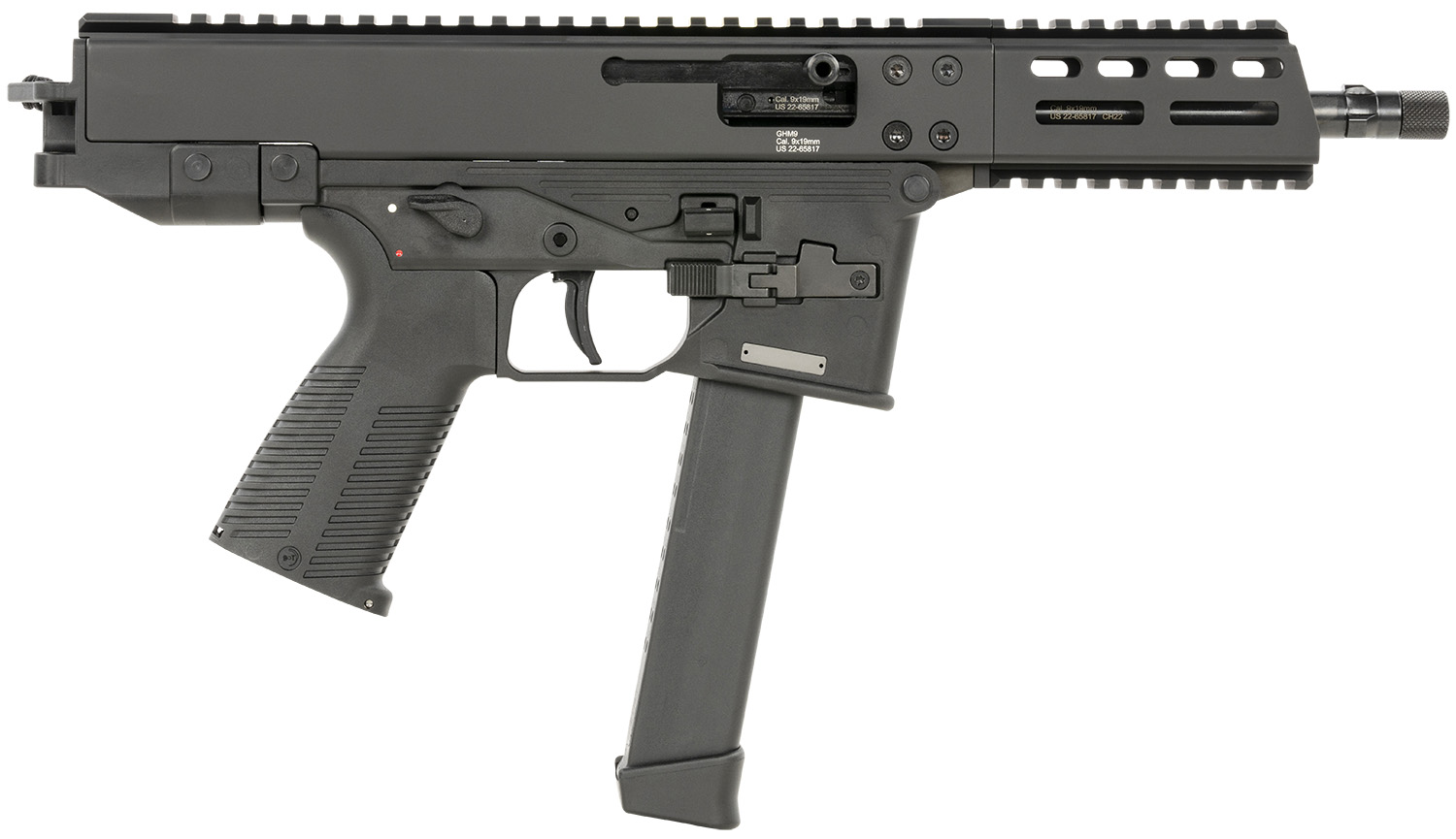 B&T Firearms 450002G GHM9  9mm Luger 33+1 6.90