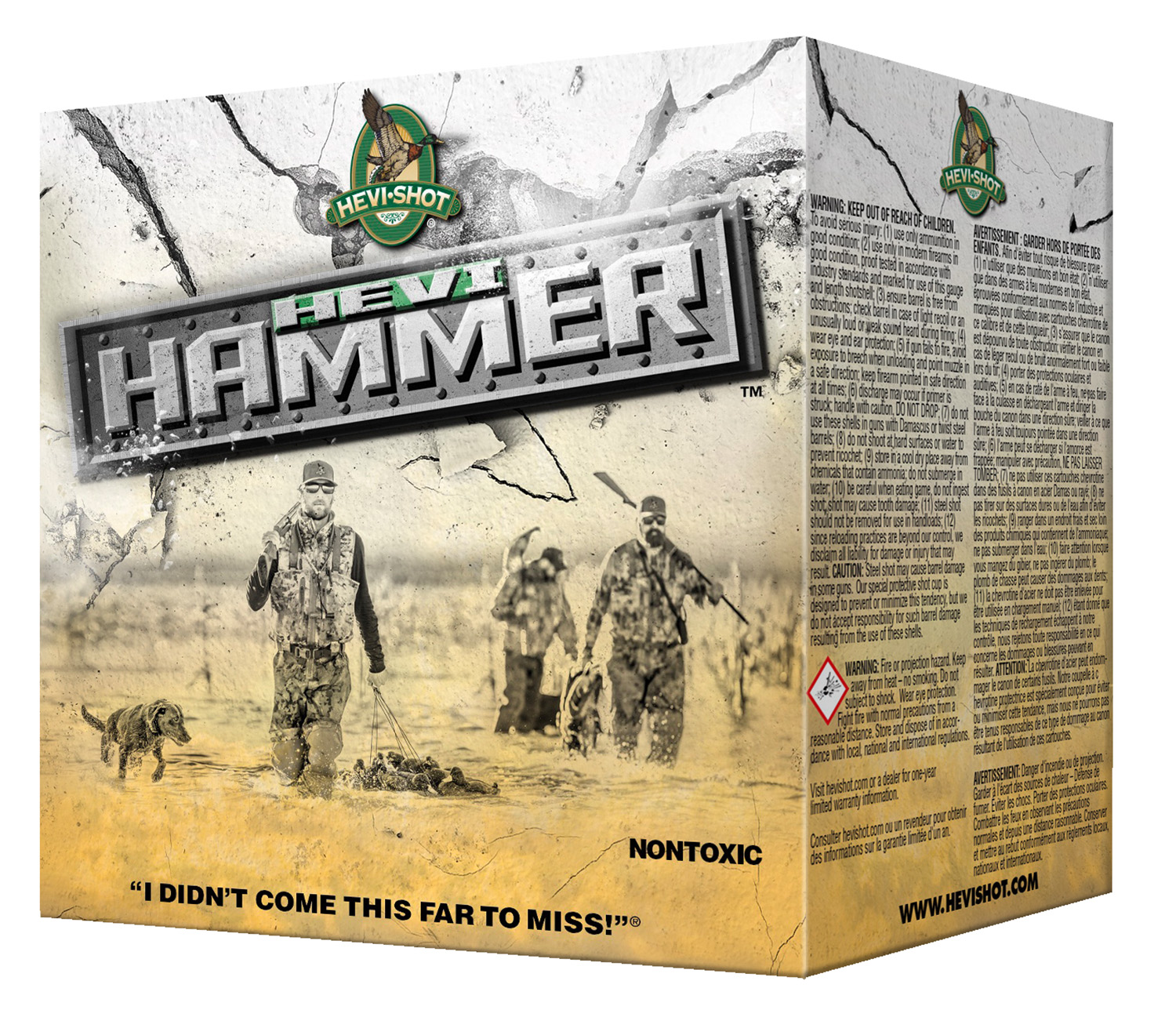 HEVI-Shot HS28302 HEVI-Hammer  12 Gauge 3.50