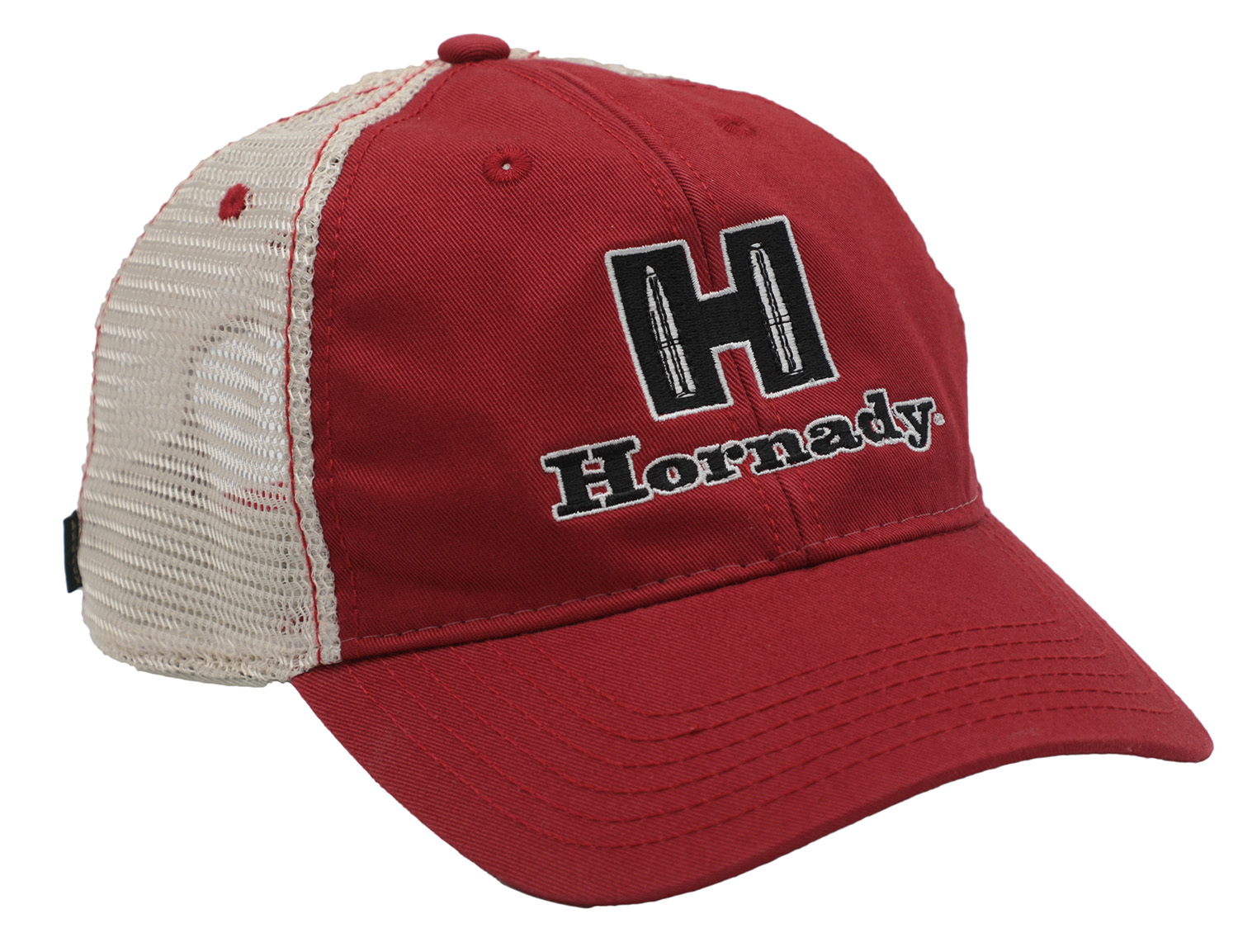 Hornady 99231 Mesh Hat  White/Red Structured
