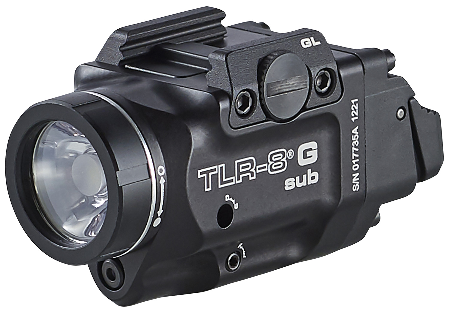 TLR-8G SUB 500LM G43X LGT/LSR  RAIL MOUNTED LIGHTGREEN LASER | 080926694316