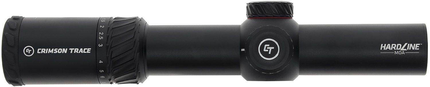 Crimson Trace 013002403 Hardline  Black Anodized 1-10x 28mm 34mm Tube Illuminated CT TR1-MOA Reticle