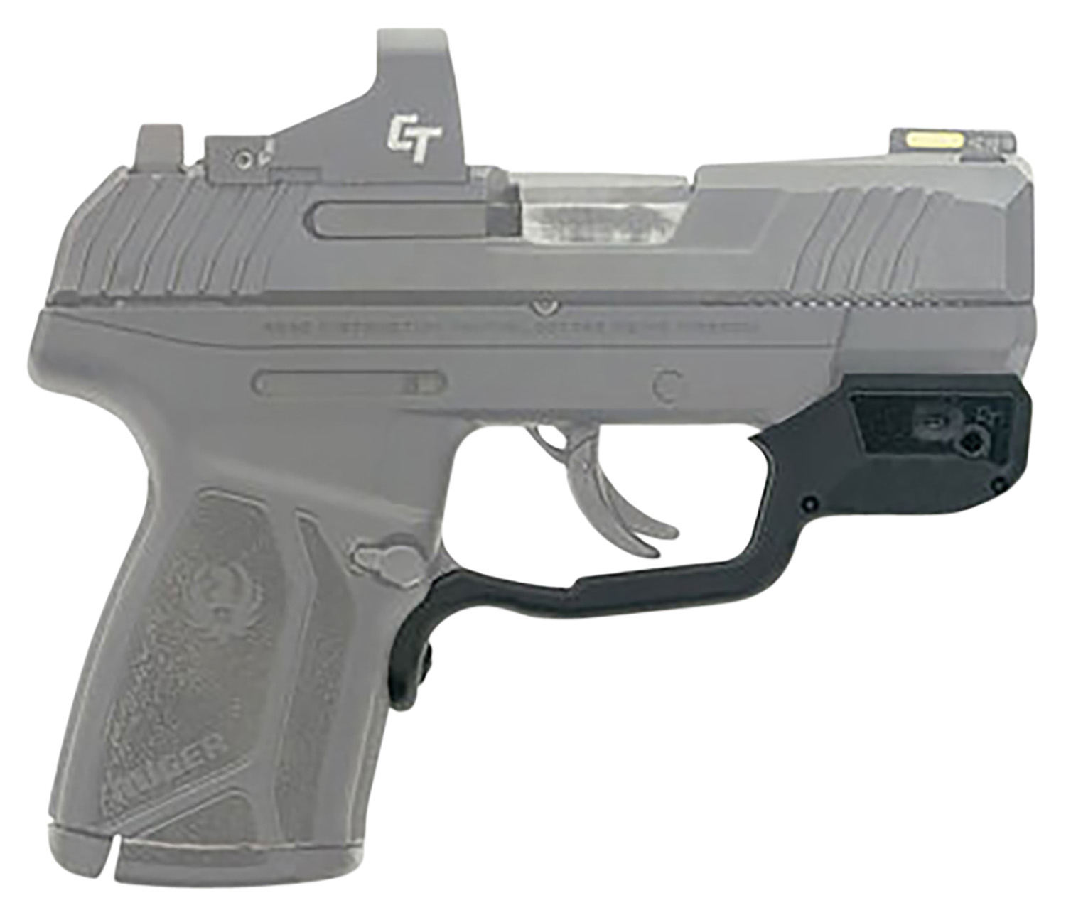 Crimson Trace 0102050 Laserguard  Black Green Laser Fits Ruger Max-9 Handgun Trigger Guard Mount