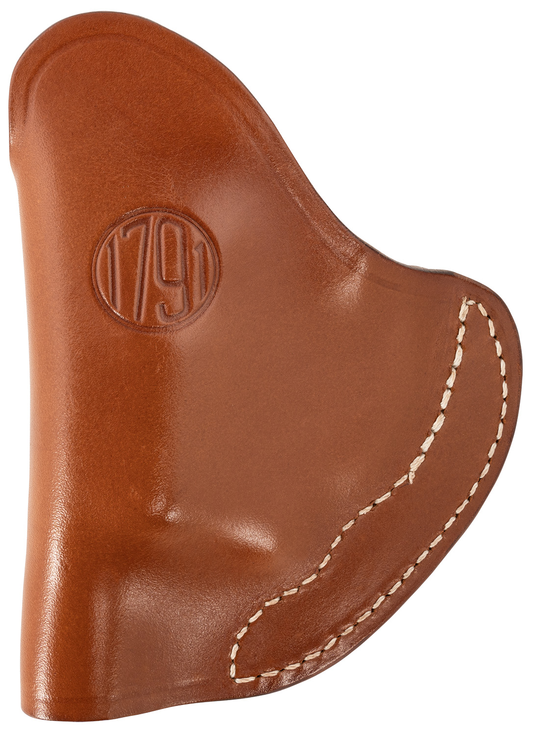 1791 Gunleather RVHIWB1TCBRR RVH  IWB Size 01 Classic Brown Leather Belt Clip Right Hand