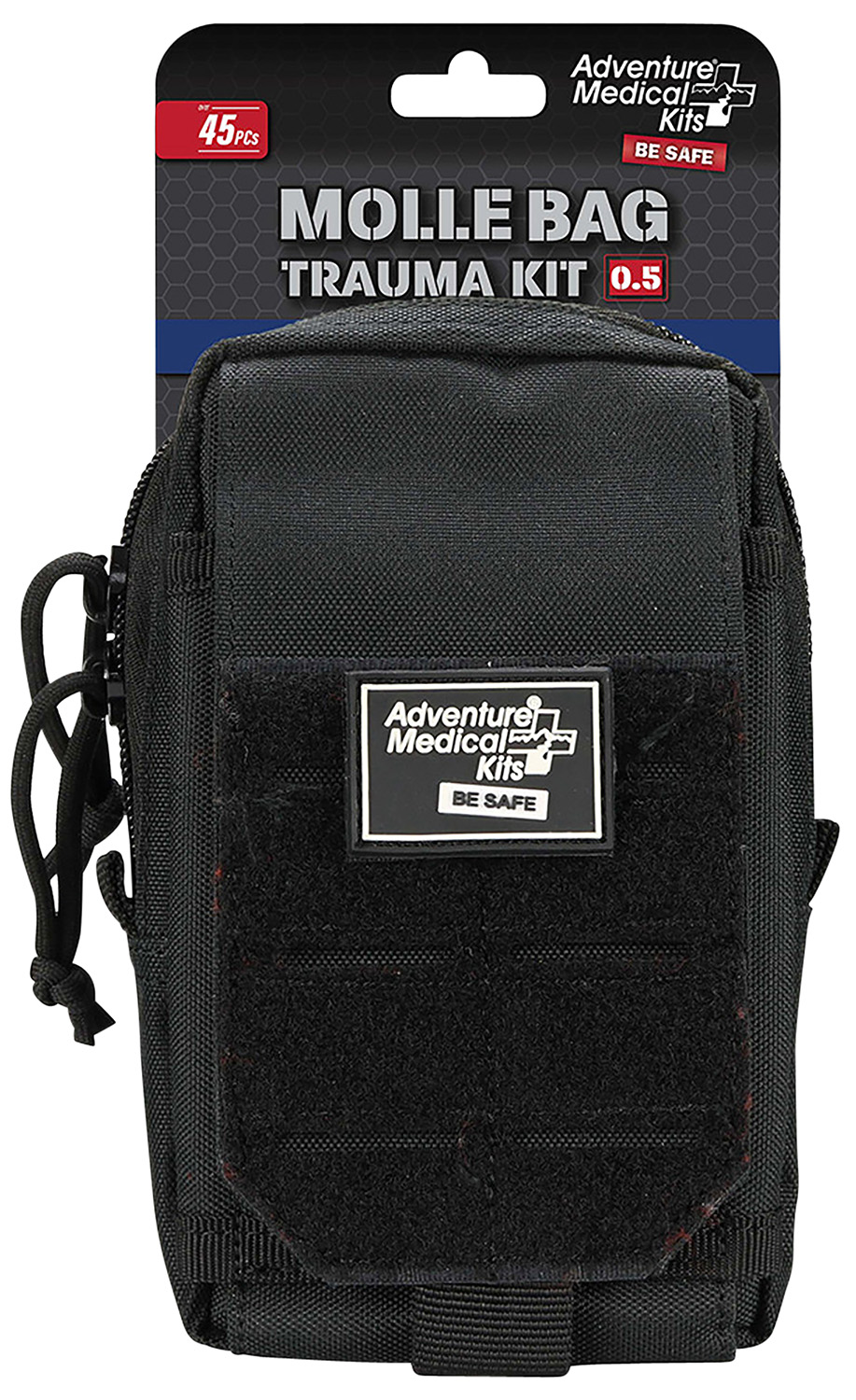 Adventure Medical Kits 20640301 MOLLE Bag Trauma Kit 0.5 Stop Bleeding Black | 707708003011
