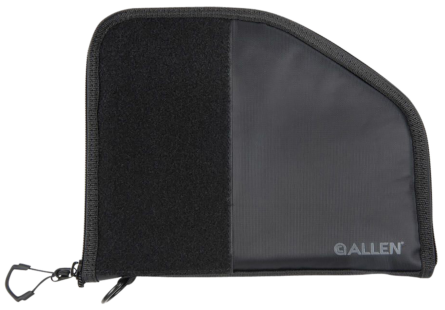 Allen 78-9 Pistol Case  With Mag Pouch Fits Full-Size Black Nylon