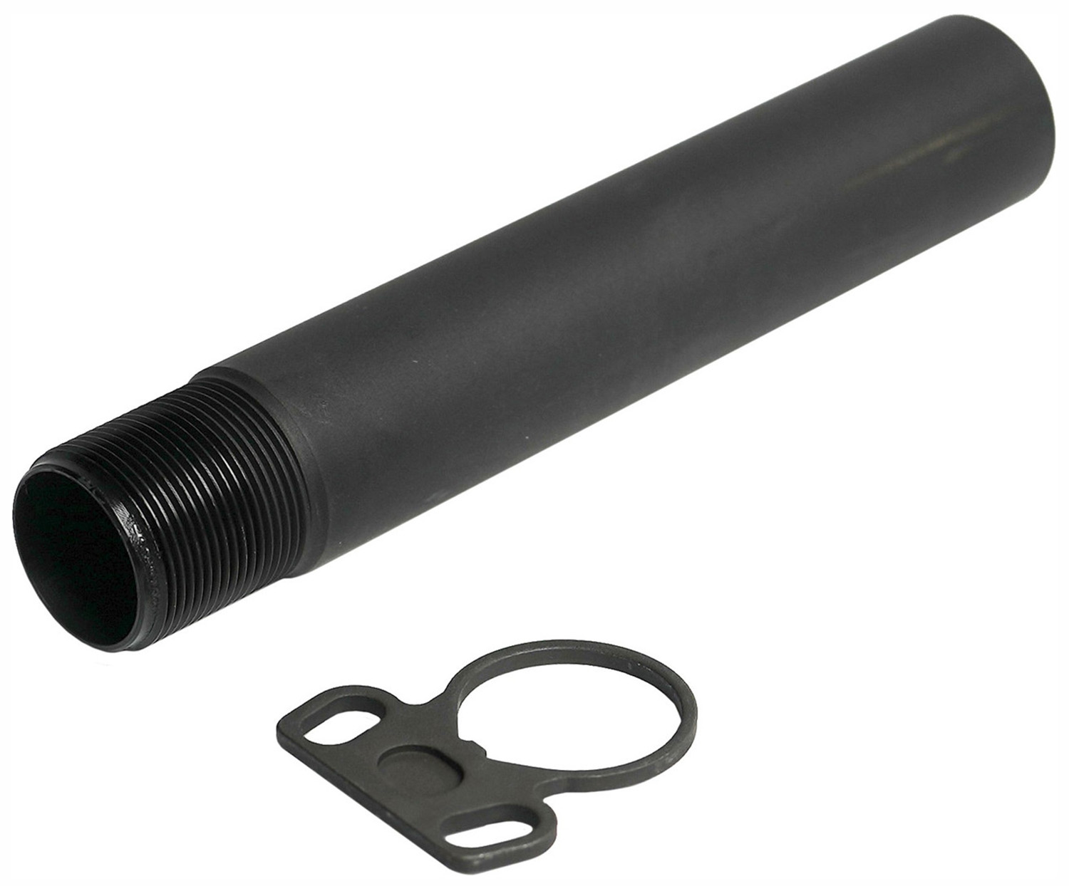 CMMG 55CA67D Pistol Tube Assembly  Black, Includes Ambi Sling End Plate Fits AR-Platform