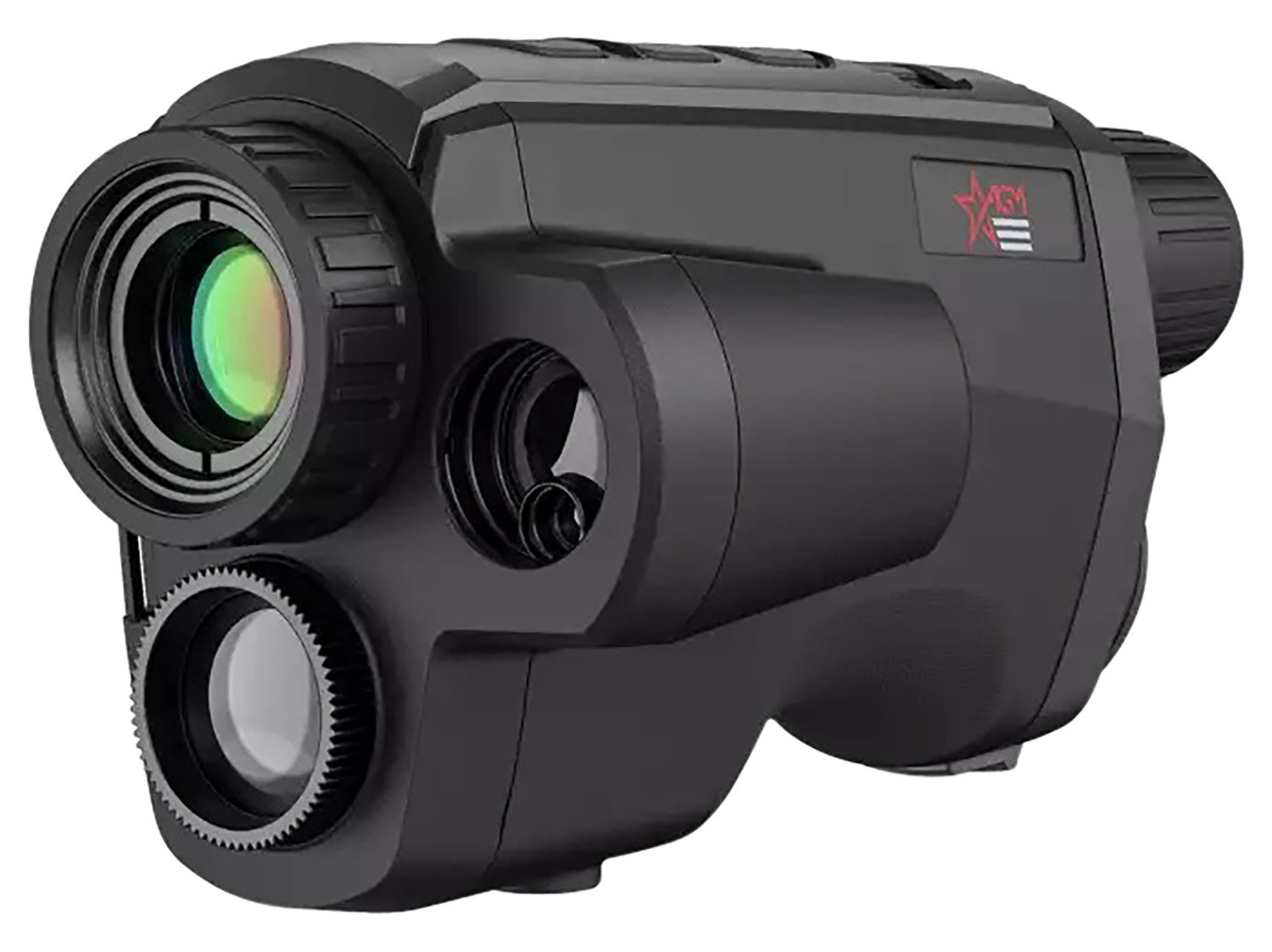 AGM Global Vision 3142451304FM21 Fuzion LRF TM25-384 Thermal Monocular Black, 12.50-20x25mm, 384x288, 50Hz Resolution Zoom 1x/2x/4x/8x Features Laser Rangefinder