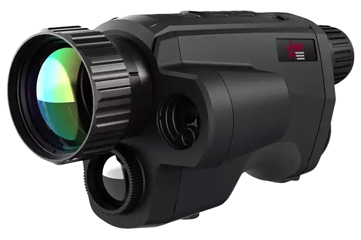 AGM Global Vision 7142510001306FL6 Fuzion LRF TM50-640 Thermal Monocular Black 3-24x 50mm 640x512, 50 Hz Resolution Zoom 1x/2x/4x/8x Features Laser Rangefinder