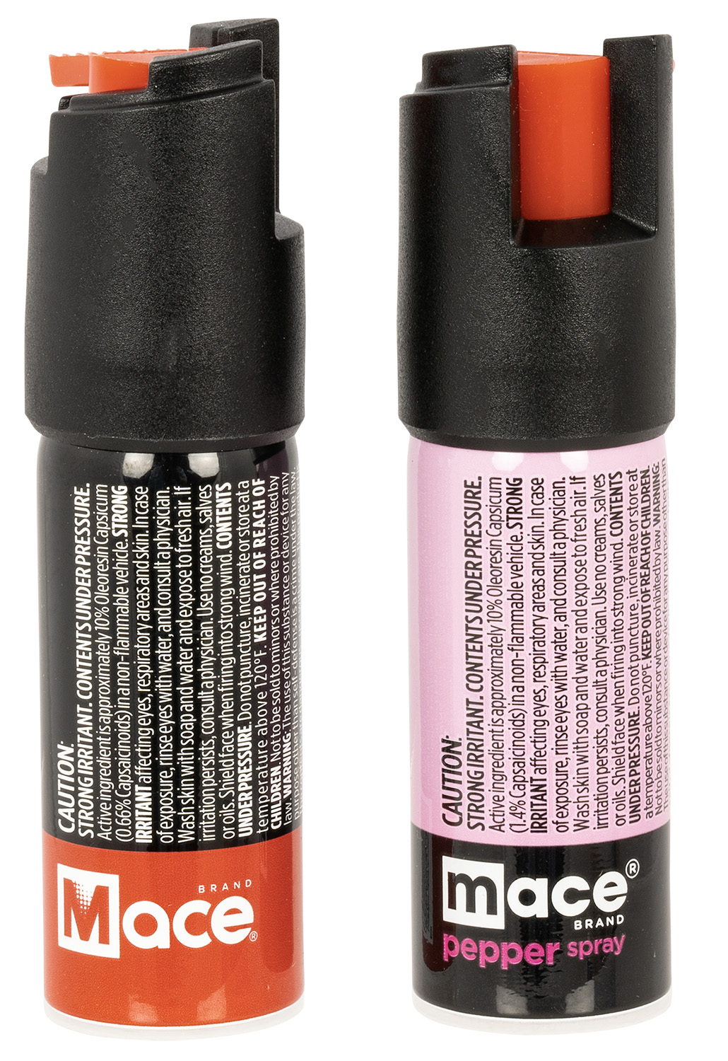 Mace 60002 Twist Lock Pepper Spray OC Pepper 15 Bursts Range 10 ft 0.75 oz 2 Pack | 843925000027