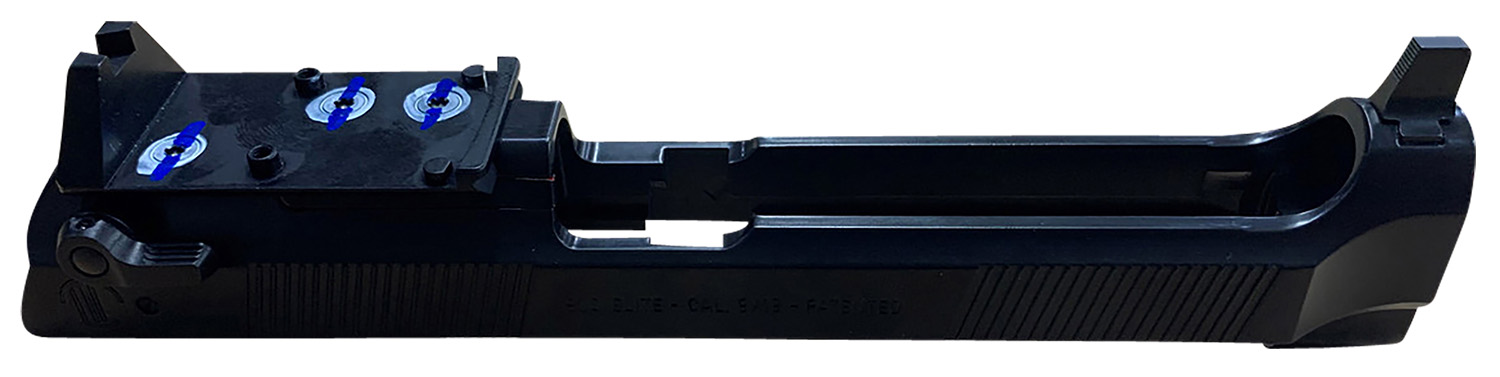 Langdon Tactical Tech LTTRDOSCB 92 Elite LTT Red Dot Ready Slide Compact, 9mm Luger, Black Cerakote, RMR Optic Cut, Fits Compact Beretta 92FS  Later Models G Model/Decocker Only | 810059260788