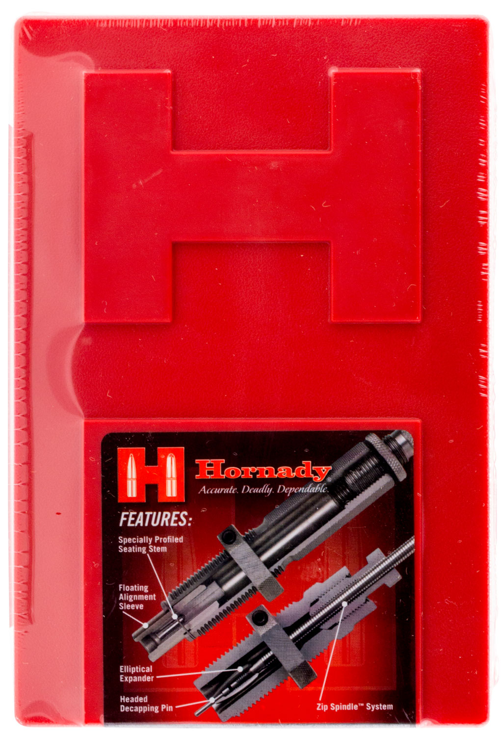 Hornady 546329 Custom Grade Series III 2-Die Set for 28 Nosler Includes Sizing/Seater