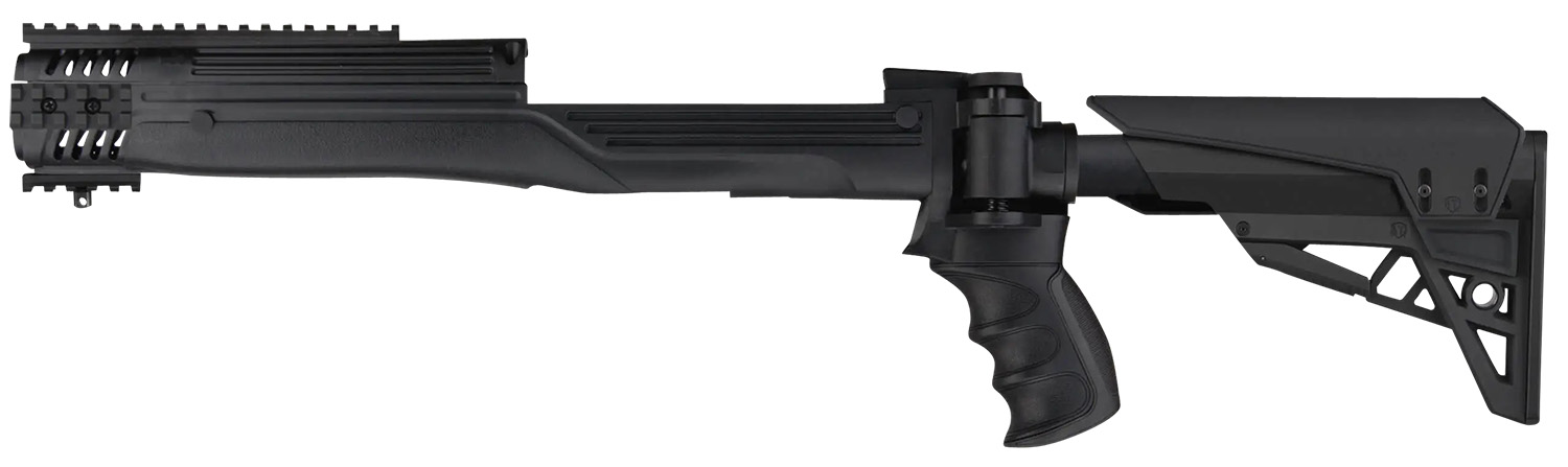 ATI Outdoors B2101210 Strikeforce  Black Synthetic Chassis with Fully Adjustable Folding Stock, X-1 Style Grip, Fits Ruger Mini-14/Mini-Thirty