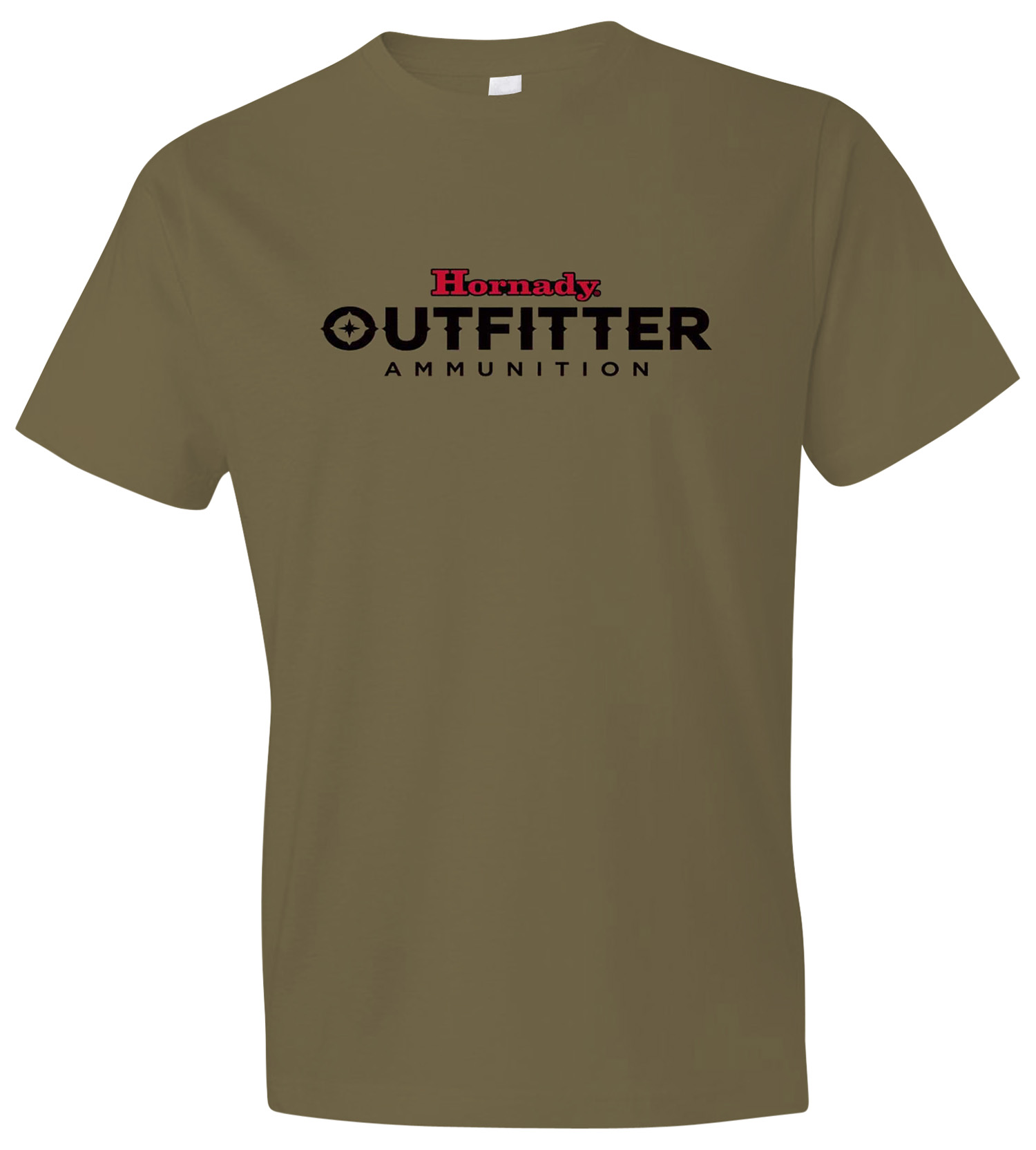 Hornady Gear 31362 Big Buck  Coyote Brown, Cotton Short Sleeve, Semi-Fitted, Medium