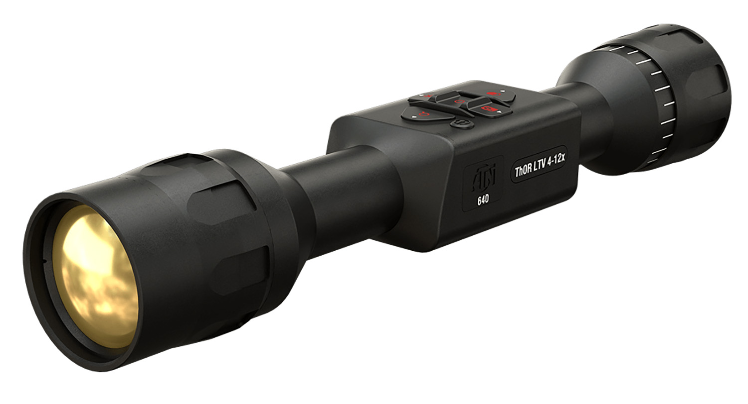 ATN TIWSTLTV650X Thor LTV  Thermal Rifle Scope Black 4-12x 50mm Illuminated Multi Reticle 640x480 Resolution