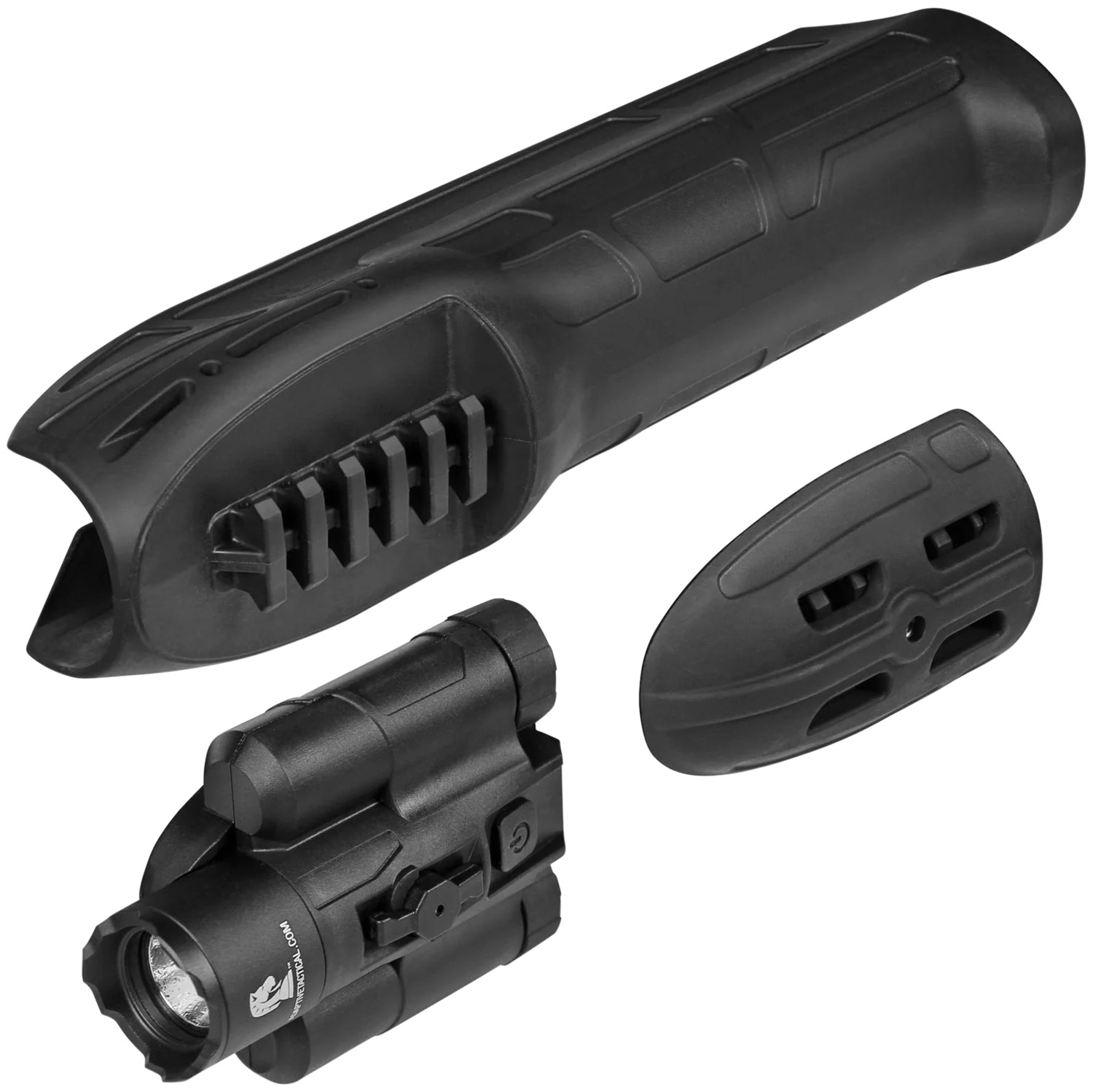 ADAPTIVE TACTICAL AT02900 EX Performance Forend with 300 Lumen Flashlight, Black Polymer, Concealed 2