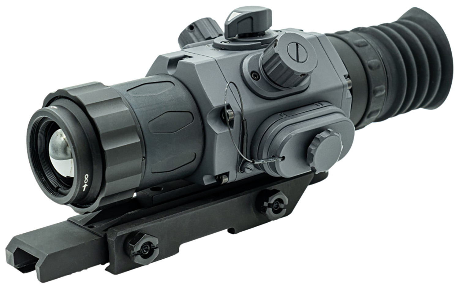 Armasight TAVT33WN2CONT10 Contractor 320 Thermal Rifle Scope Black Hardcoat Anodized 3-12x 25mm Multi Reticle 320x240, 60Hz Resolution Zoom 2x/4x