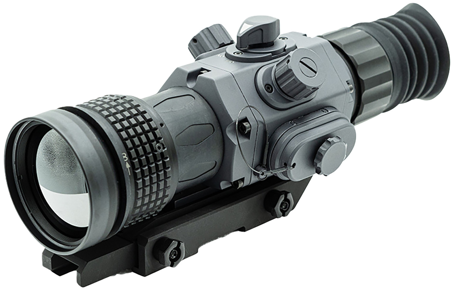 Armasight TAVT33WN5CONT10 Contractor 320 Thermal Rifle Scope Black Hardcoat Anodized 6-24x 50mm Multi Reticle 320x240, 60Hz Resolution Zoom 2x/4x