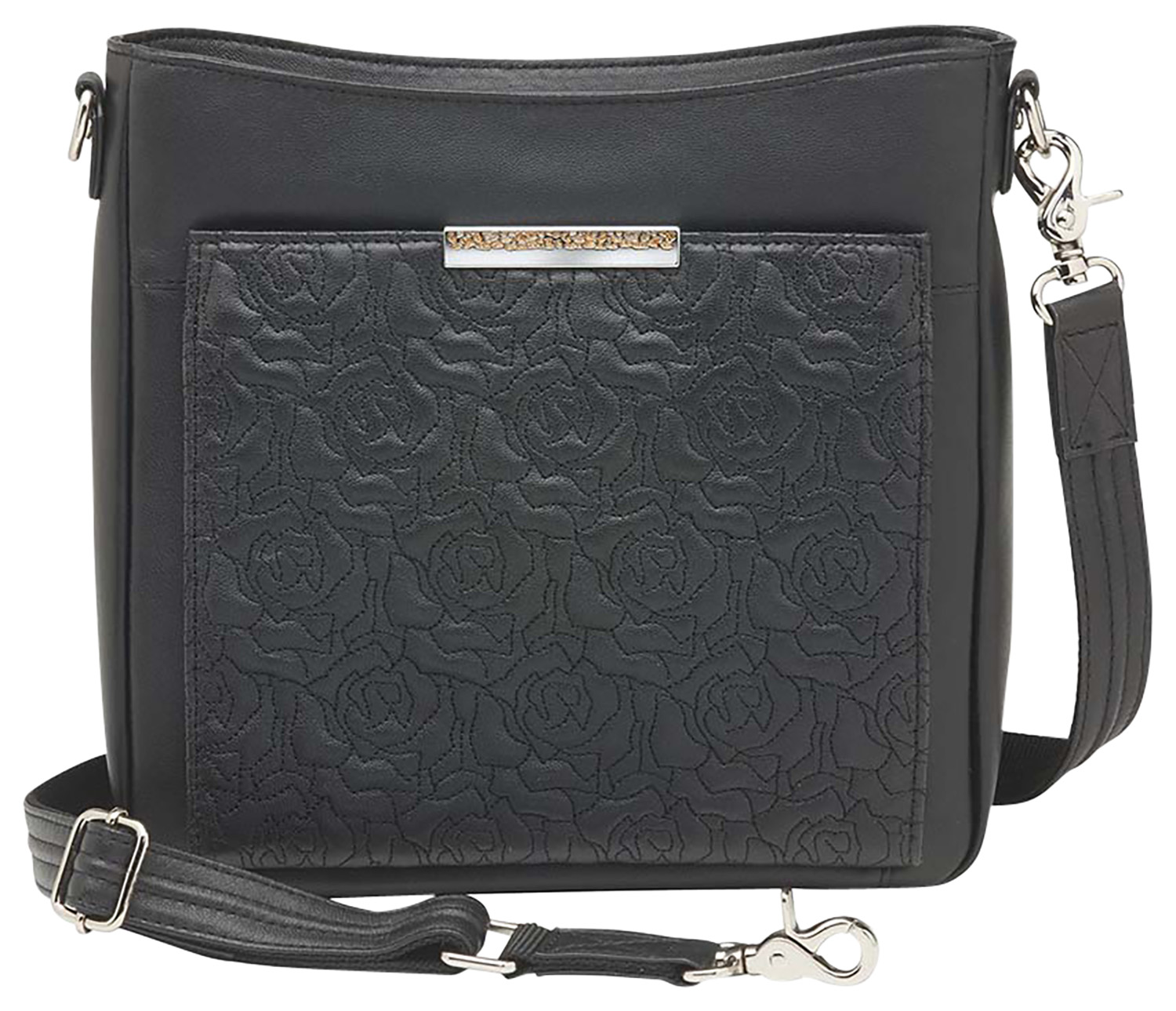 GTM GTM-98LMB/BK      SLIM PURSE CROSSBODY-LAMB | 035452174740