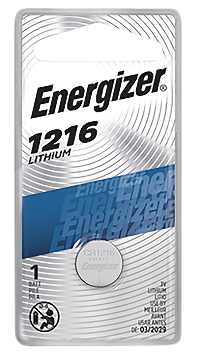 Energizer 46730071 1216 Battery  Lithium Coin 3.0 Volt, Qty 72 Single Pack | 039800085127