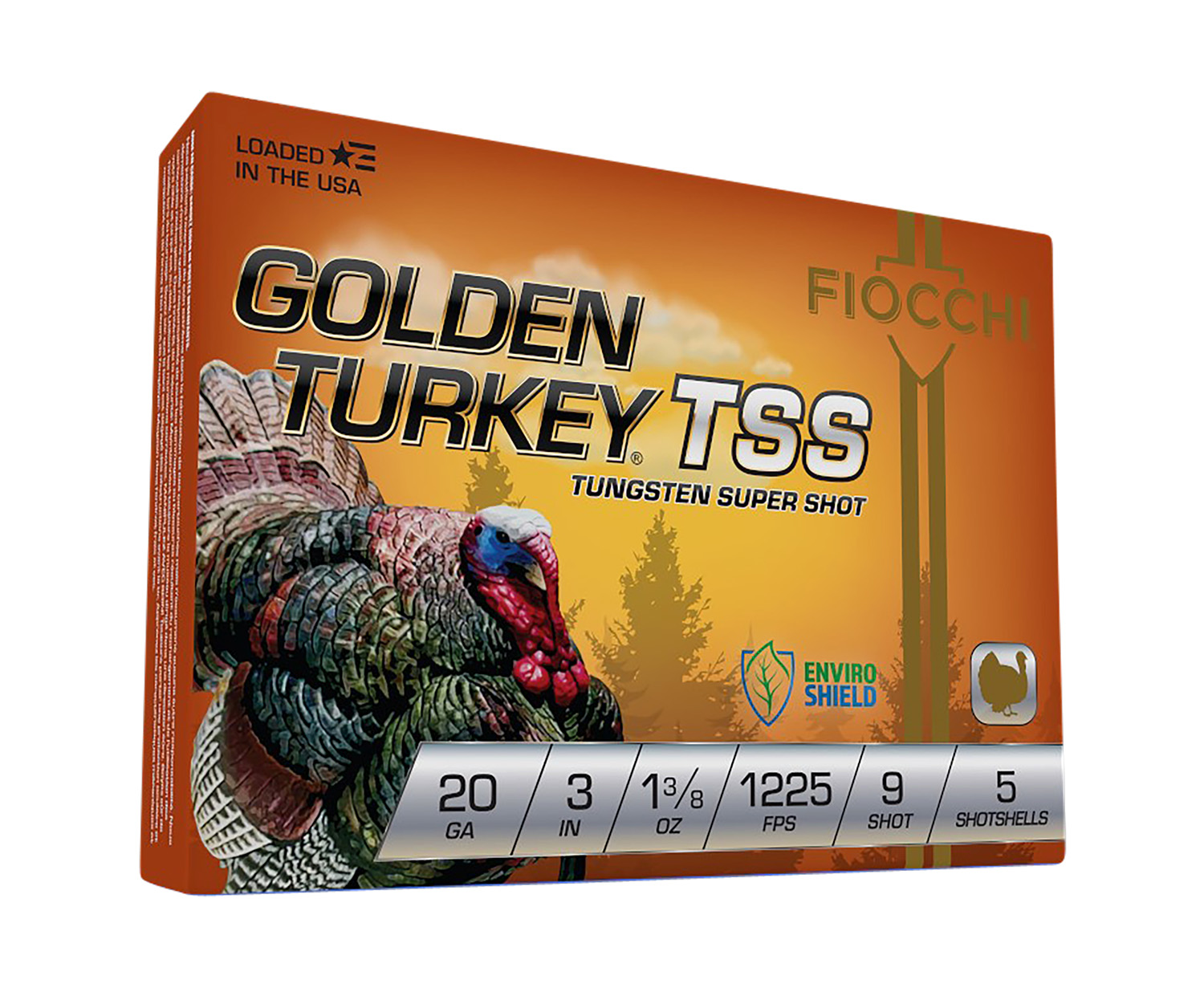 Fiocchi 203TSS9 Golden Turkey TSS 20 Gauge 3