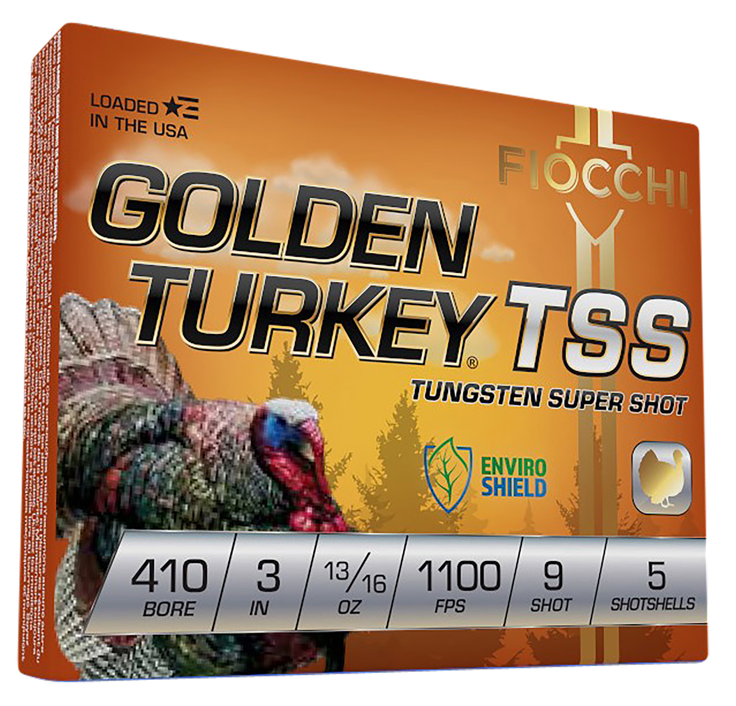 Fiocchi 410TSS9 Golden Turkey TSS 410 Gauge 3
