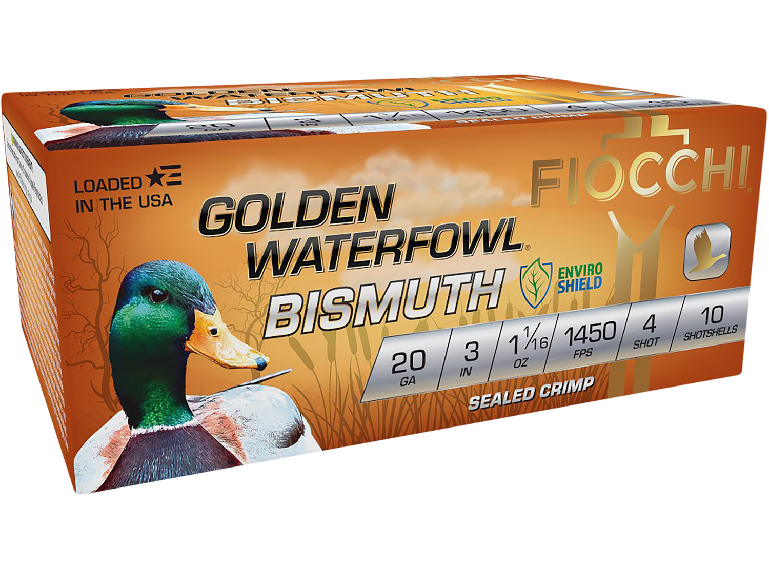 Fiocchi 203GB4 Golden Waterfowl Bismuth 20 Gauge 3
