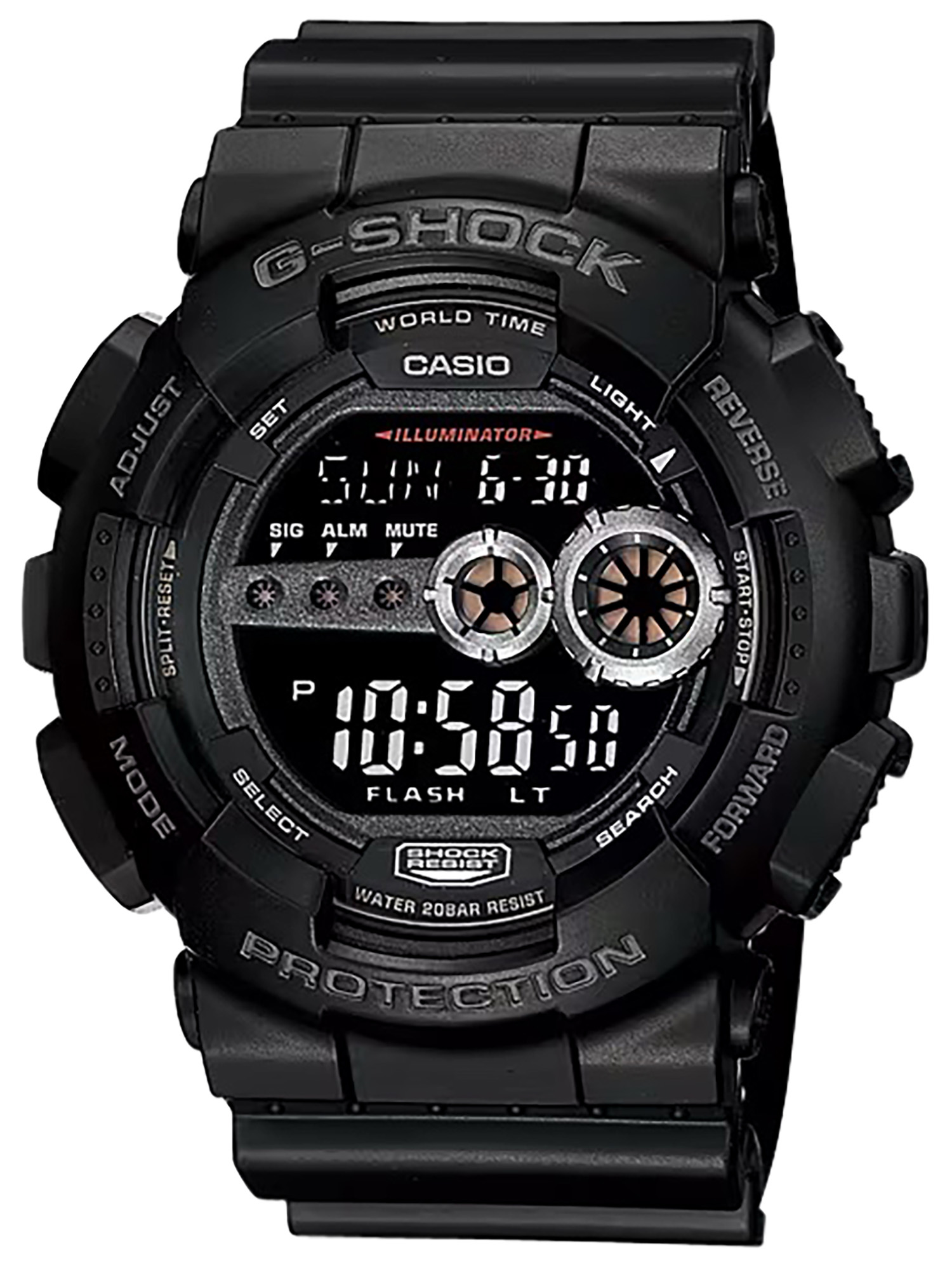 Gshock/vlc Distribution GD1001B GShock Tactical Black Stainless Steel Bezel | 079767925109