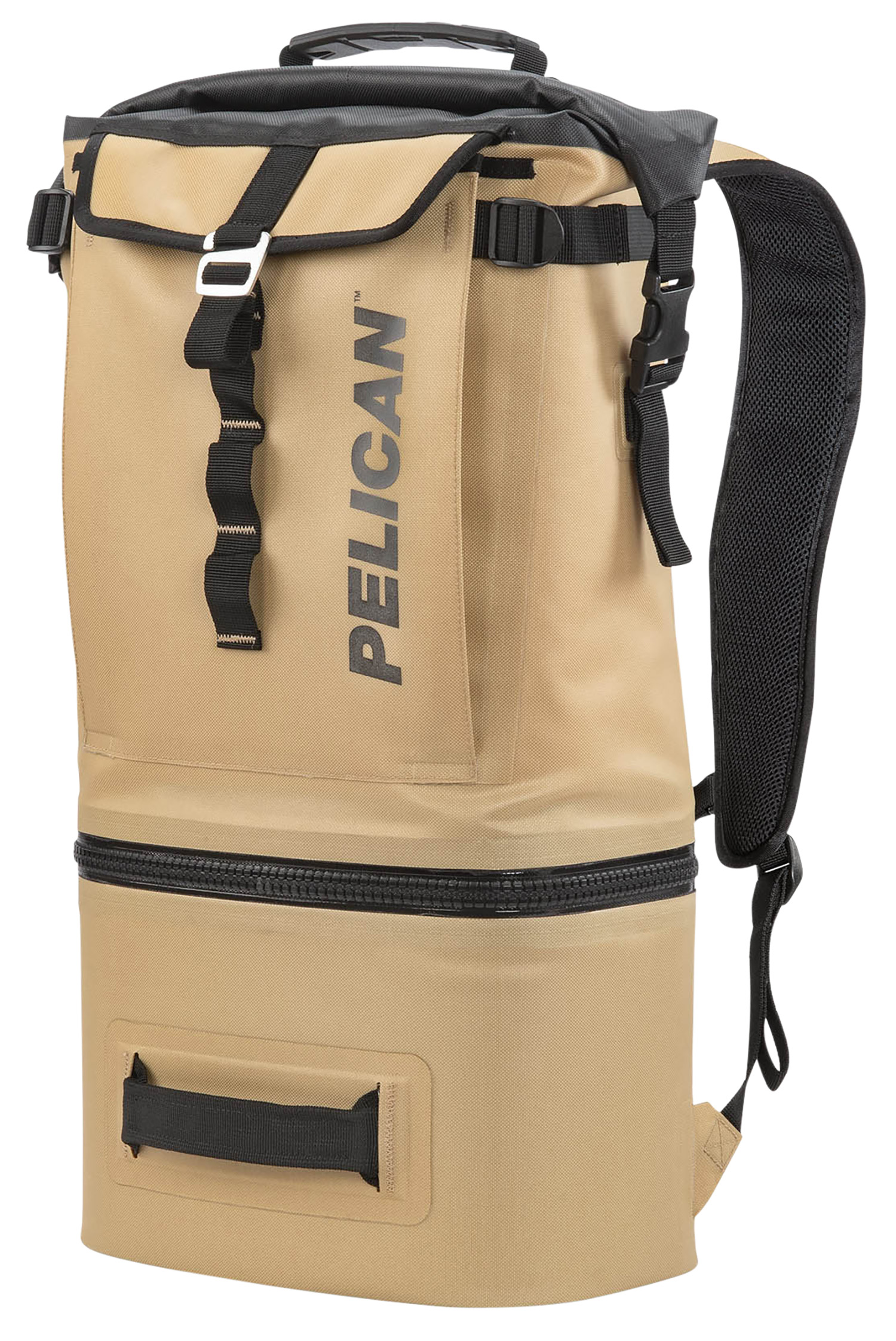 PELICAN SOFT COOLER BACKPACK COMPRESSION MOLDED COYOTE | 019428165505