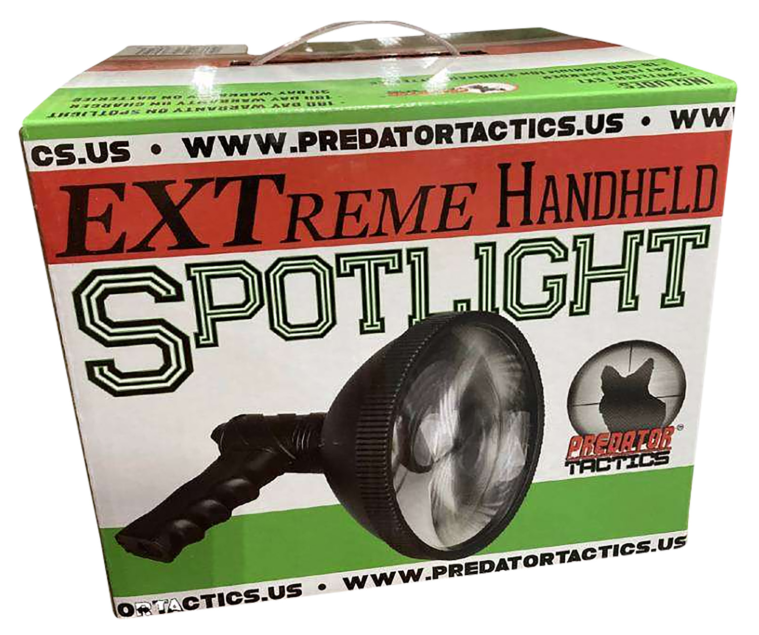 Predator Tactics 97605 Extreme Handheld Spotlight | 640265976056