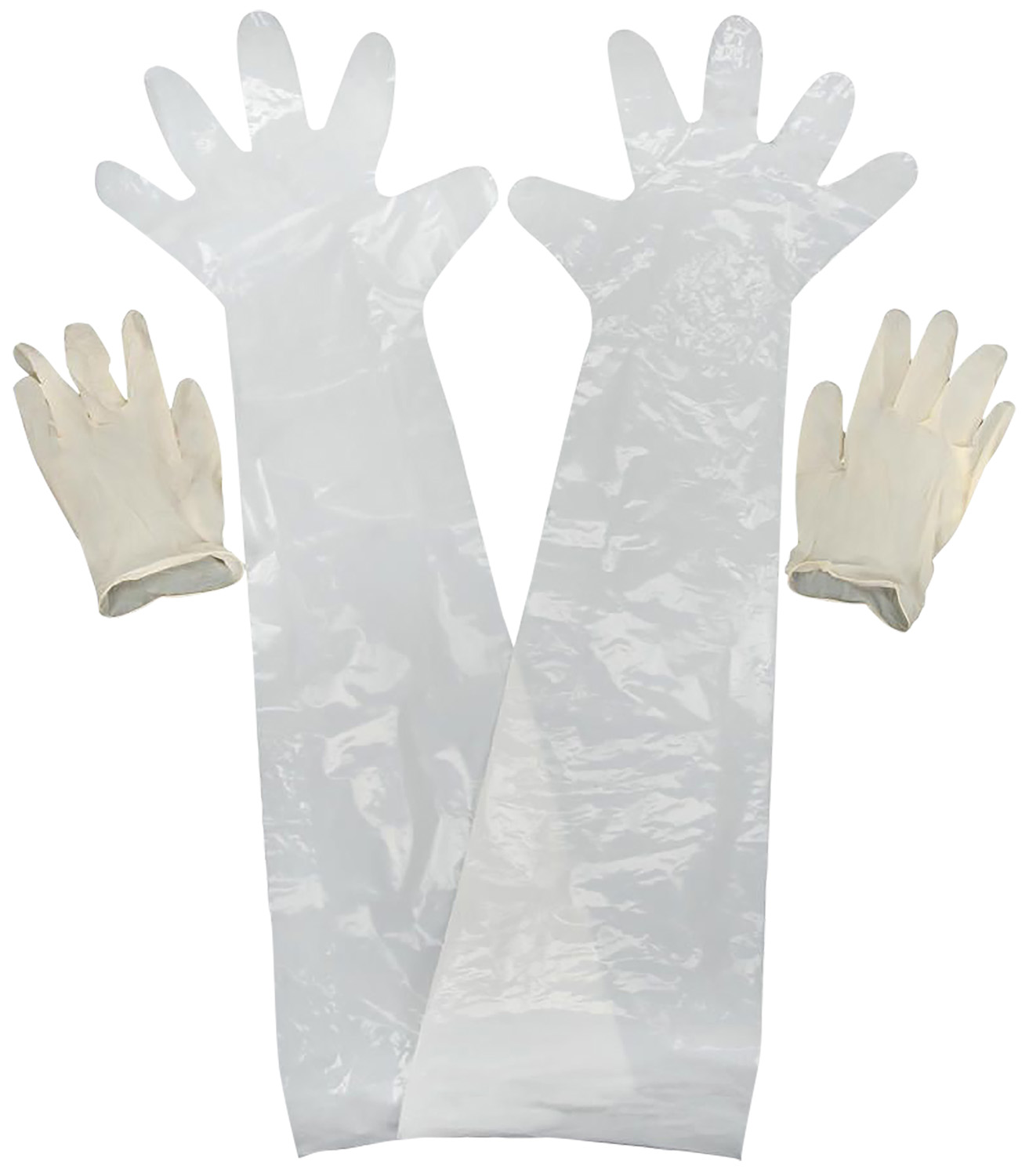 Allen 51 Field Dressing  Clear Shoulder/Wrist Latex 2 Pack | 026509000518