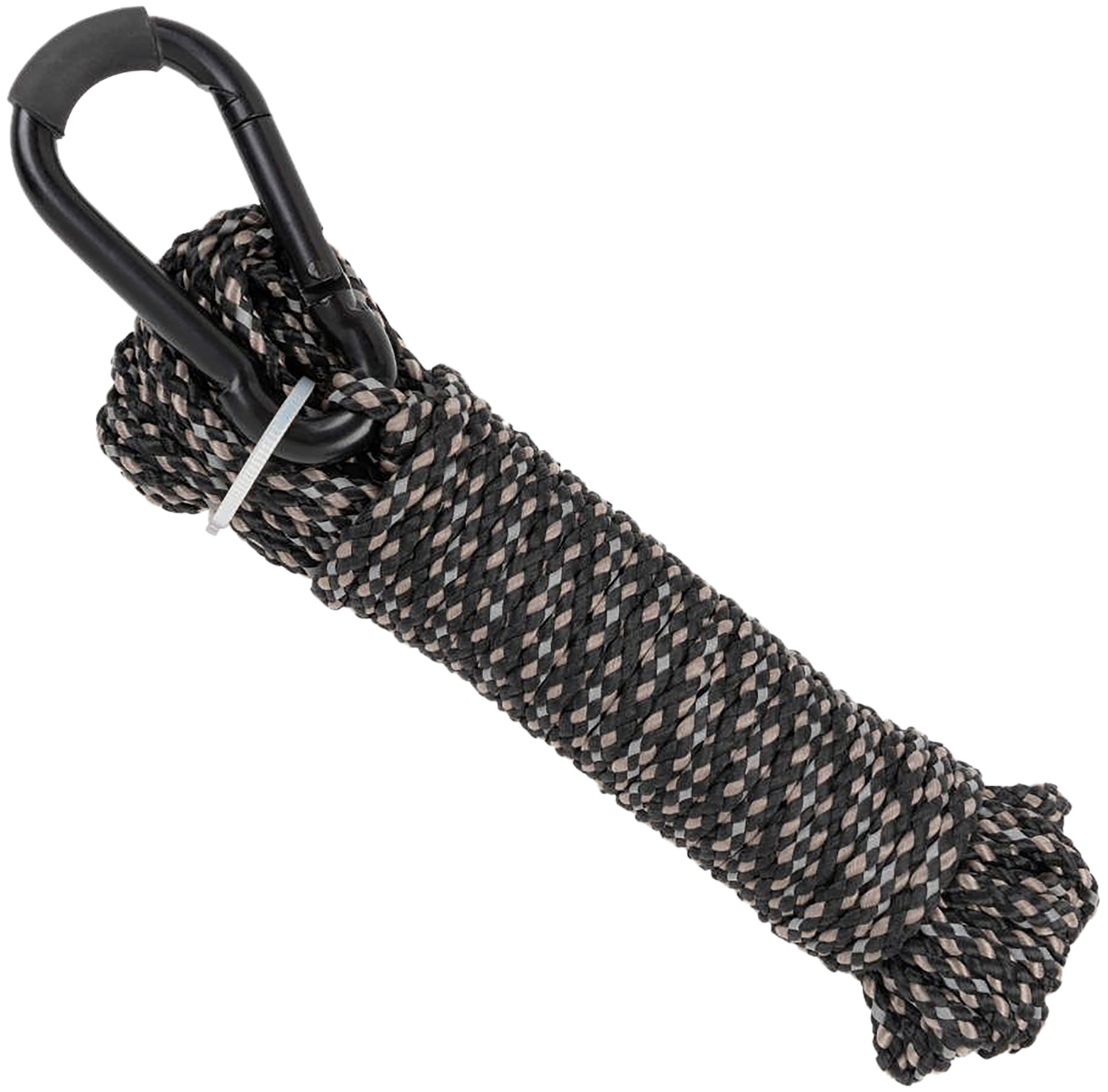 Allen 7248 Reflective Hoist Rope  Black 25 Long | 026509076391