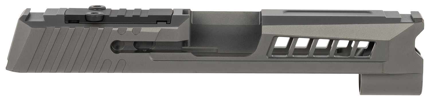 True Precision Inc TPP365XLSBCRMS Axiom Optic Cut Slide Fits Sig P365 XL Black DLC Anodized 416R Stainless Steel | 719104539704