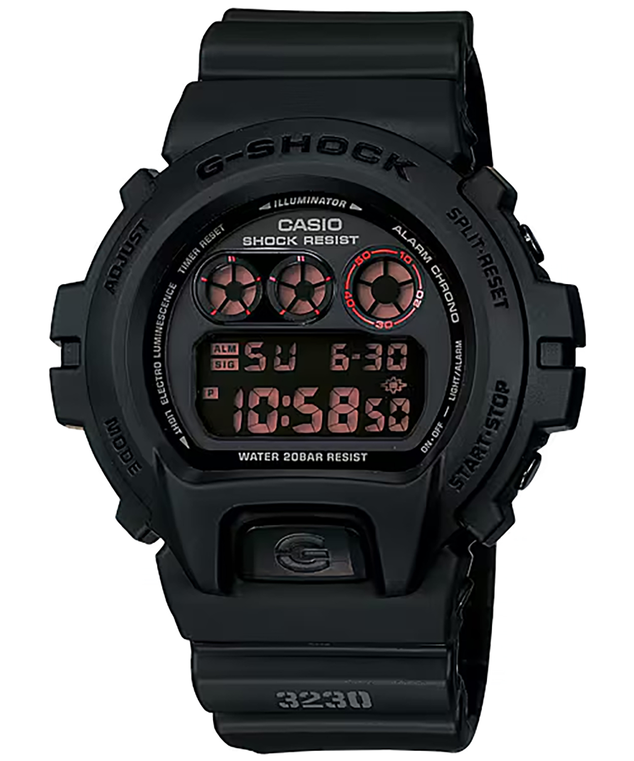 GSHOCK DW6900MS1CR   PREMIER MENS GFORCE MI    BLK | 079767421298