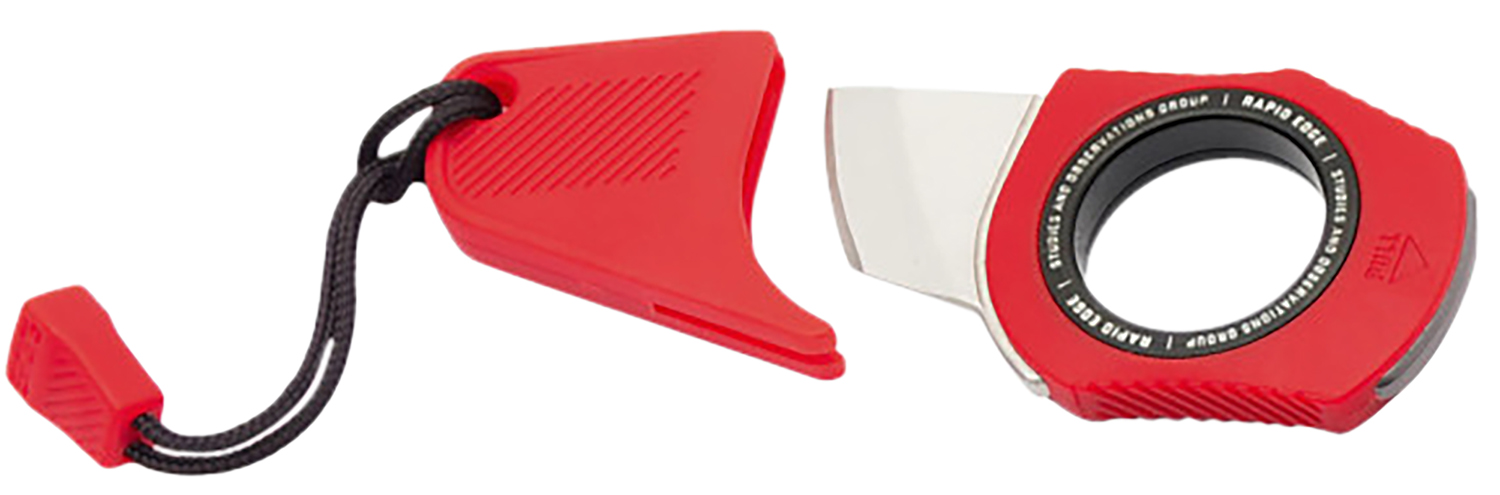 S.O.G SOG18300143 Rapid Rescue  Red Aluminum Stonewashed Blade | 729857014649