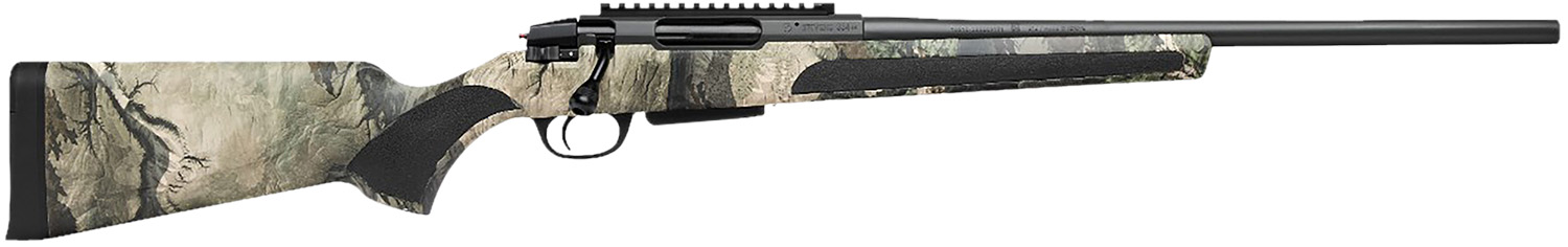 Stevens 19466 334 Bolt Action 6.5 Creedmoor 31 22 Inch Camo/Dark Gray Carbon Steel Receiver Integrated Recoil Lug Ergonomic/Recoil Pad  Synthetic Stock Picatinny Rail Right Hand  | 6.5 CREEDMOOR | 011356194664