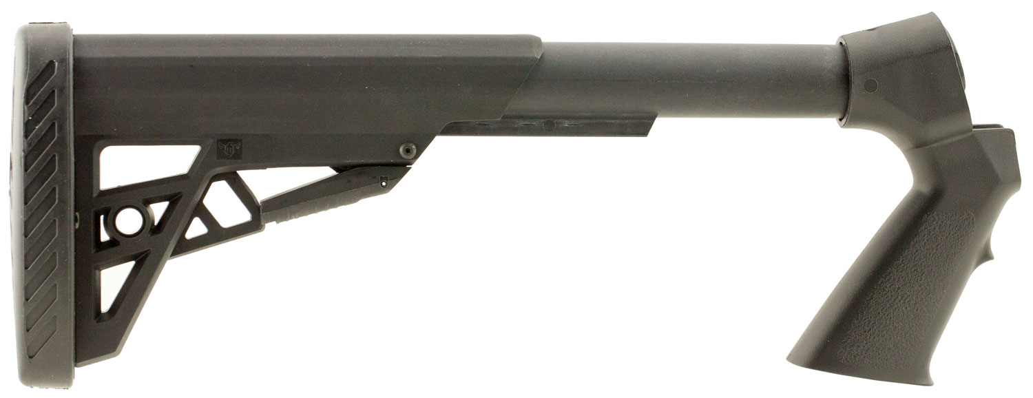 ATI Outdoors B1102000 Shotforce Shotgun Stock Black Synthetic 6 Position Adustable TactLite for Moss 12&20 GA, Rem 870 12 GA, Win 12&20 GA