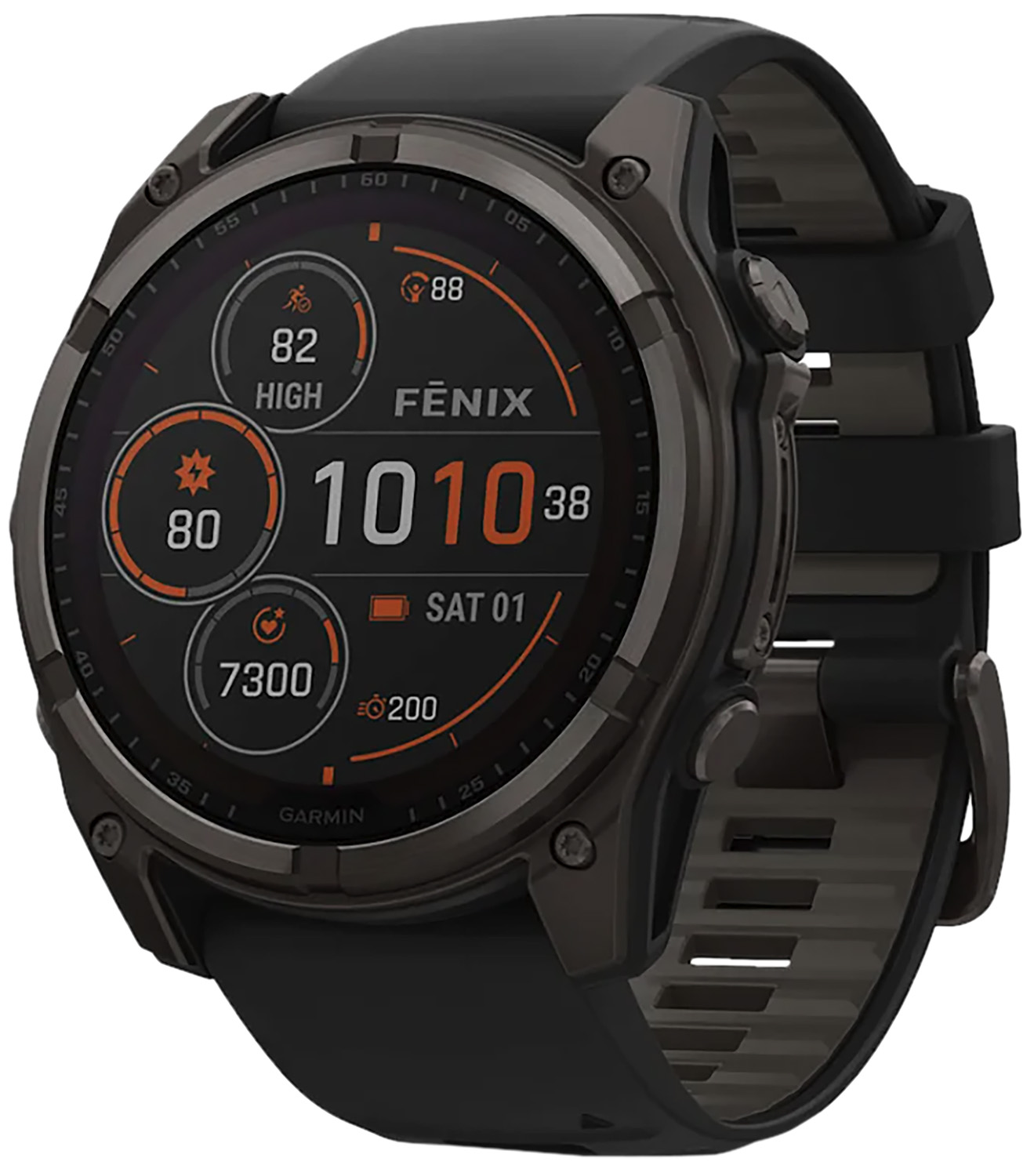 GAR 010-02907-10    FENIX8 51MM SOLAR  GRY/GRY | 753759339388