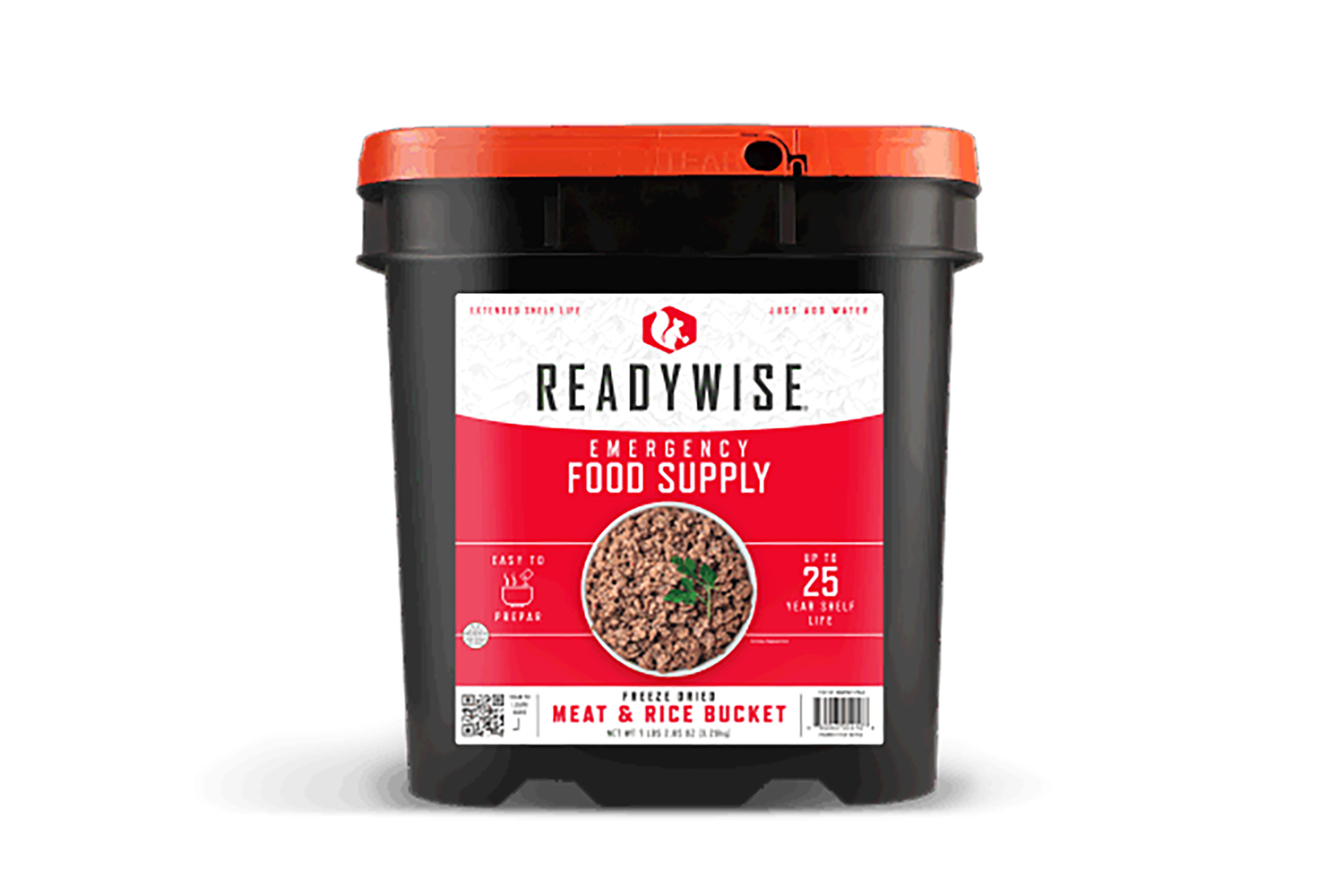 Wise Foods RW07704 Meat/Rice Bucket  Freeze Dried Meals 88 Servings | 850063052108