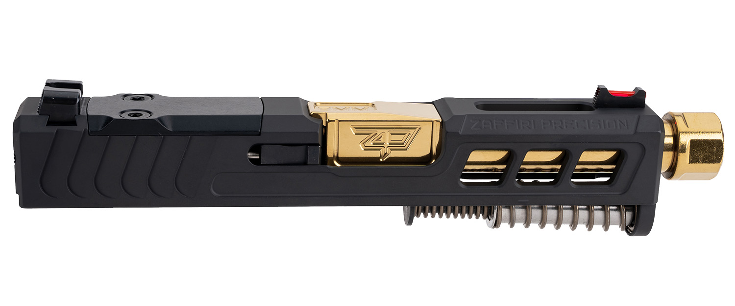 Zaffiri Precision ZPS.3.43.BLK.CU  Complete Upper 9mm Black Nitride Stainless Steel | 658792262566