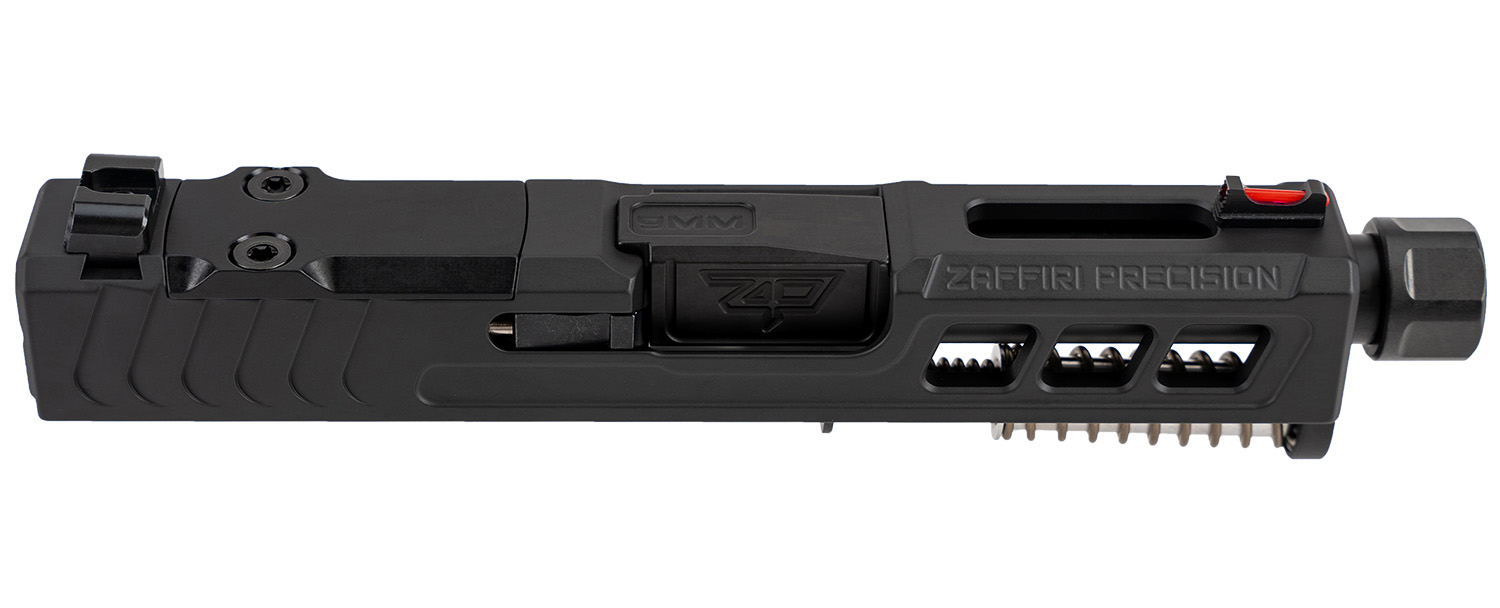 Zaffiri Precision ZPS.3.43.BLK.CU.2  Complete Upper 9mm Black Nitride Stainless Steel | 658792265086
